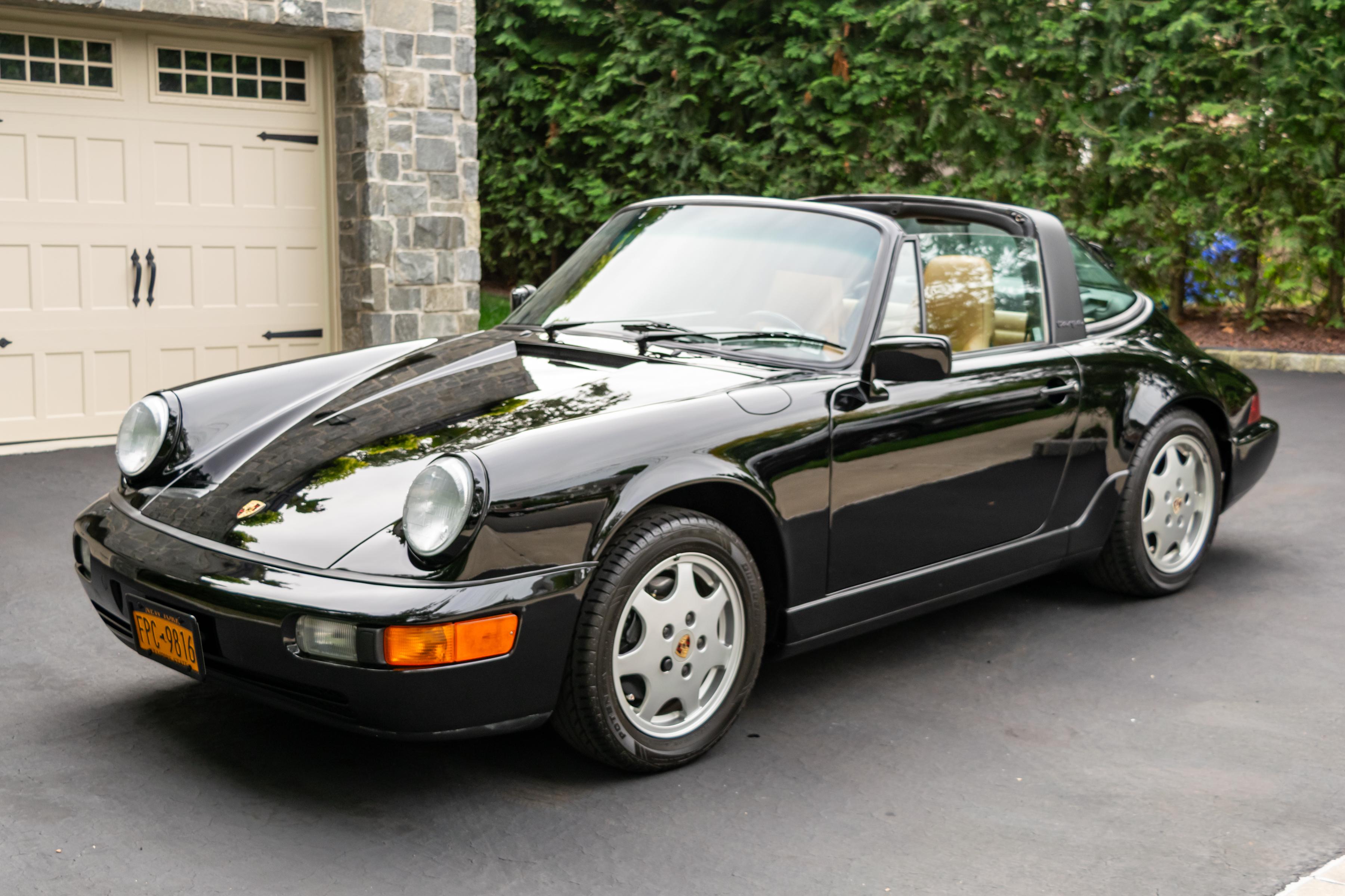 12k-Mile 1990 Porsche 911 Carrera 2 Targa 5-Speed