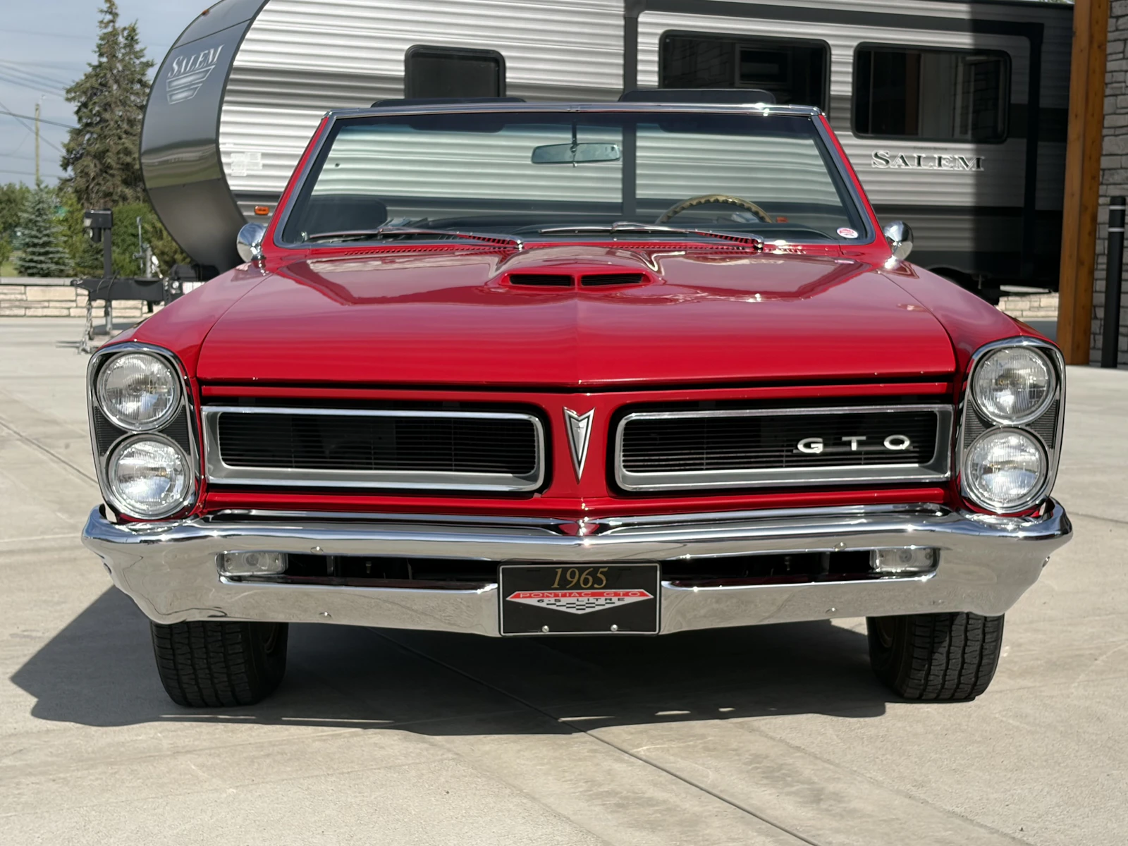 1965 Pontiac GTO convertible side profile