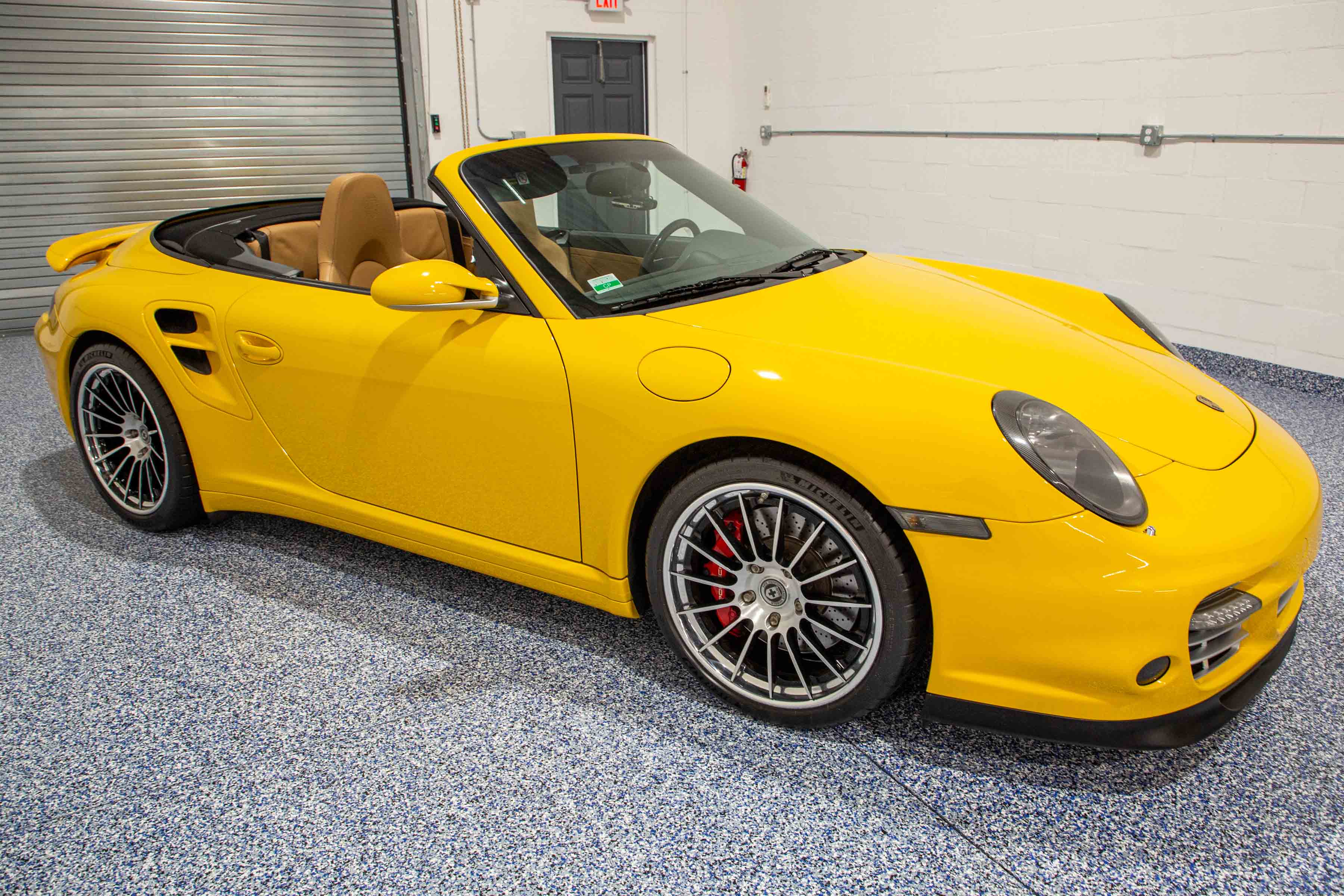 35k-Mile 2008 Porsche 911 Turbo Cabriolet 6-Speed