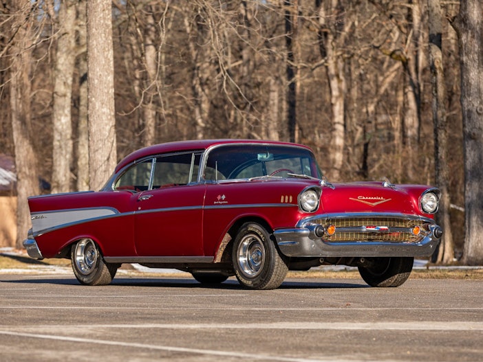 350-Powered 1957 Chevrolet Bel Air Sport Coupe 4-Speed
