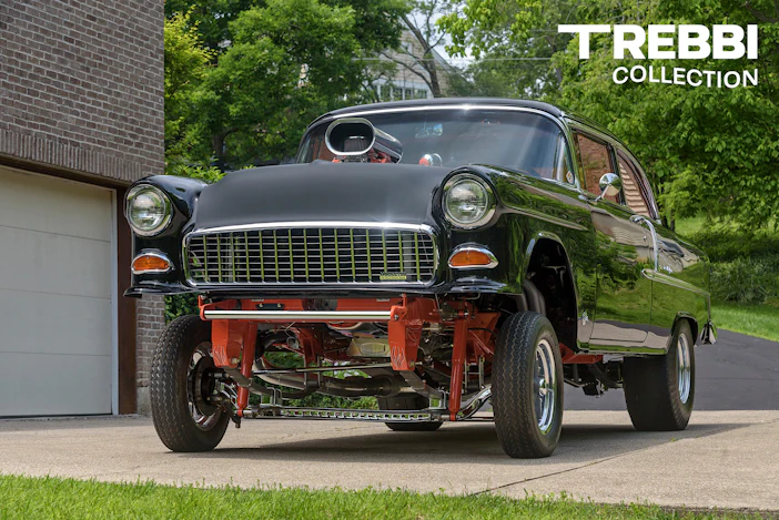 Gasser-Style Supercharged 468-Powered 1955 Chevrolet Bel Air 2-Door Sedan