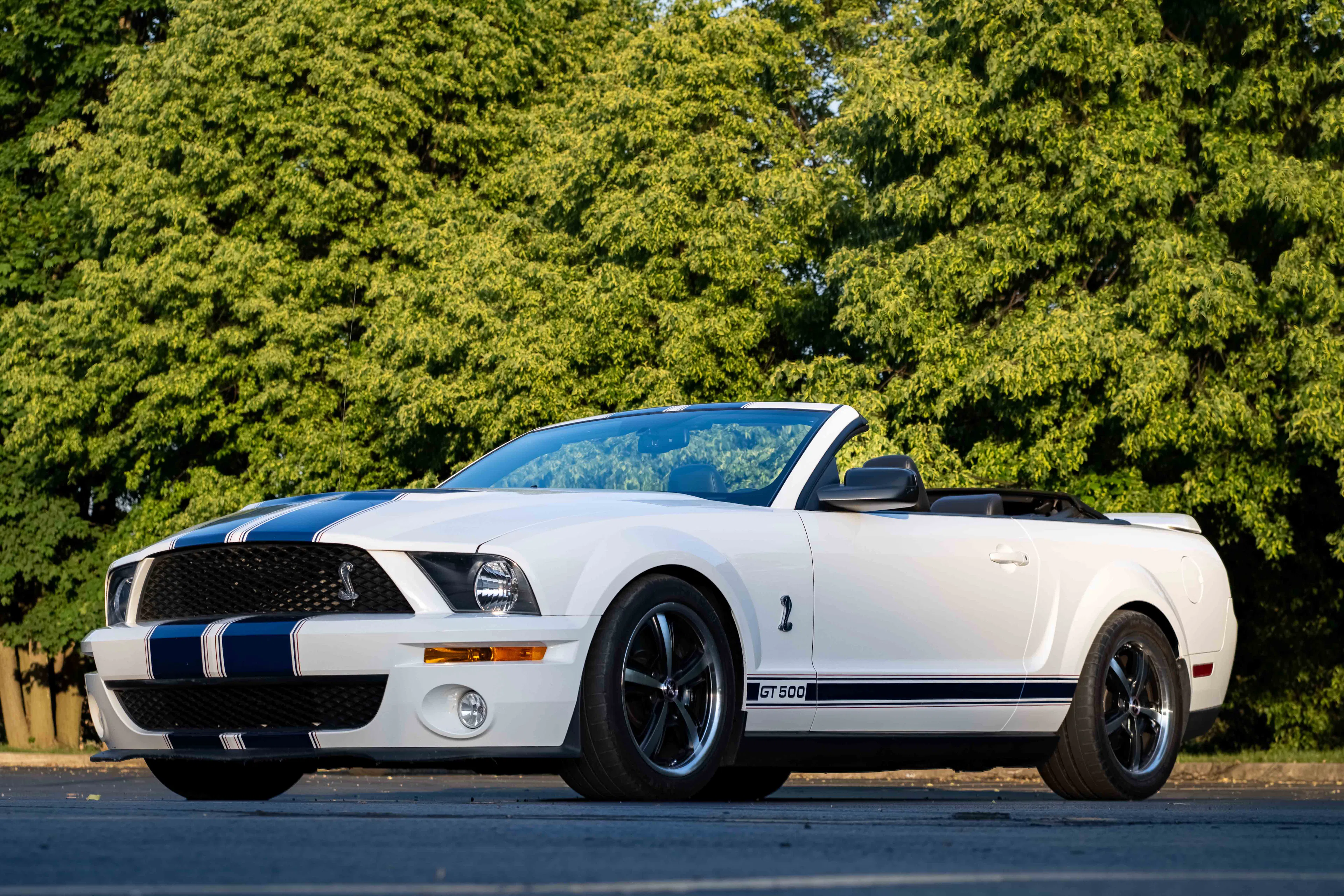 30k-Mile 2007 Ford Mustang Shelby GT500 Convertible