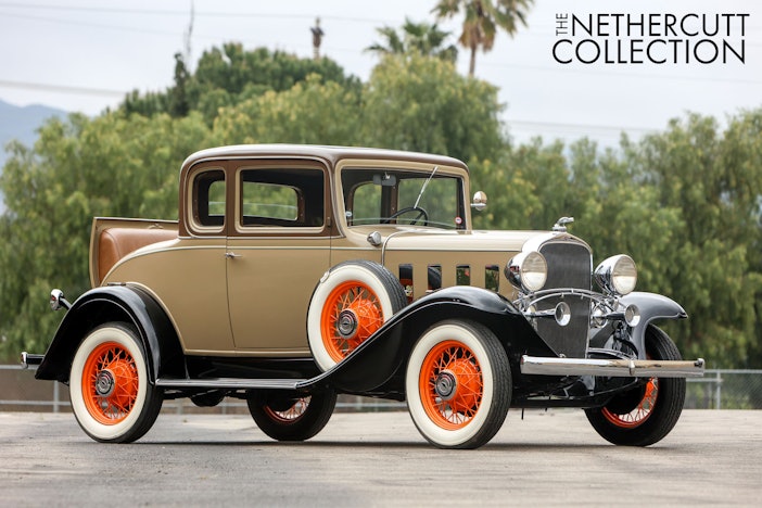 1932 Chevrolet Confederate Series BA DeLuxe Two-Door Sports Coupe