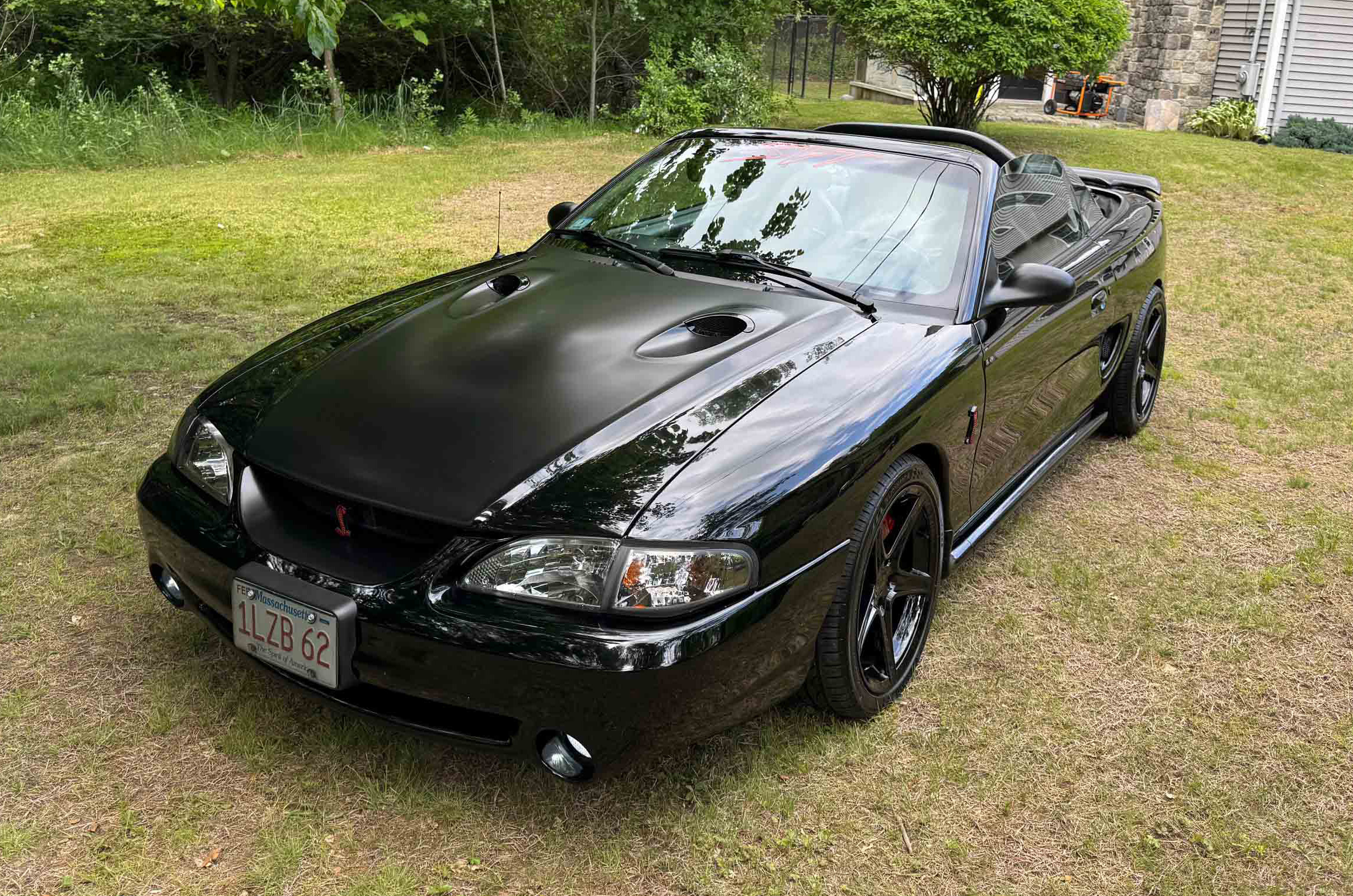 Supercharged 1996 Ford Mustang Cobra Convertible Five-Speed