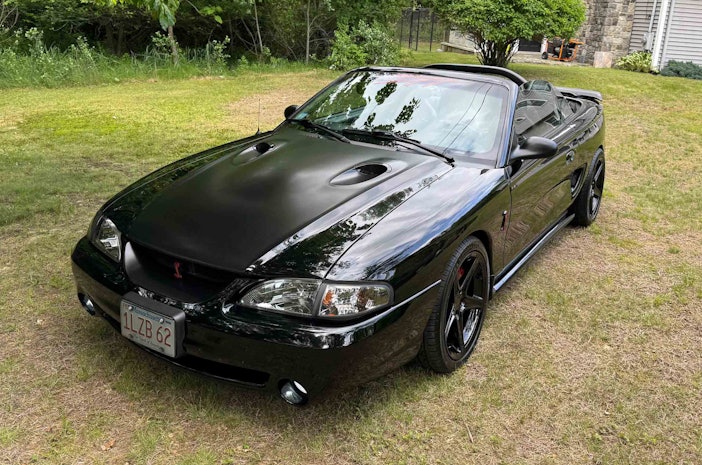 Supercharged 1996 Ford Mustang Cobra Convertible Five-Speed