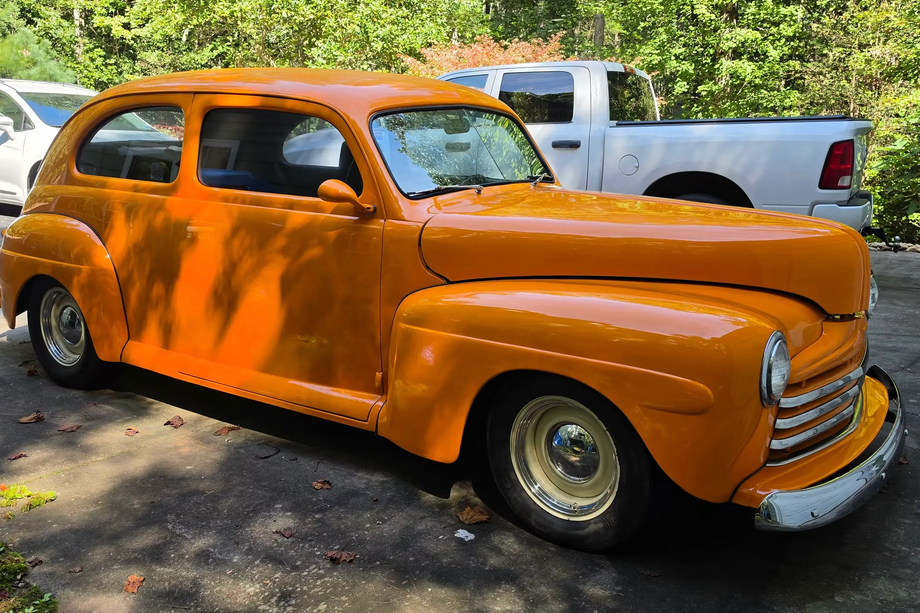 350-Powered 1948 Ford Deluxe Street Rod