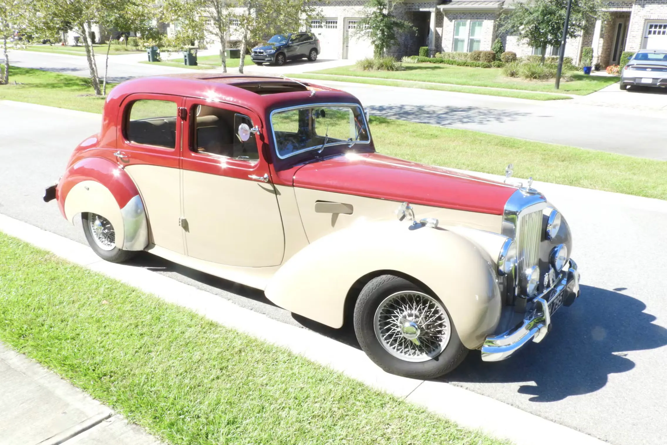 Modified 1951 Alvis TA21 Saloon