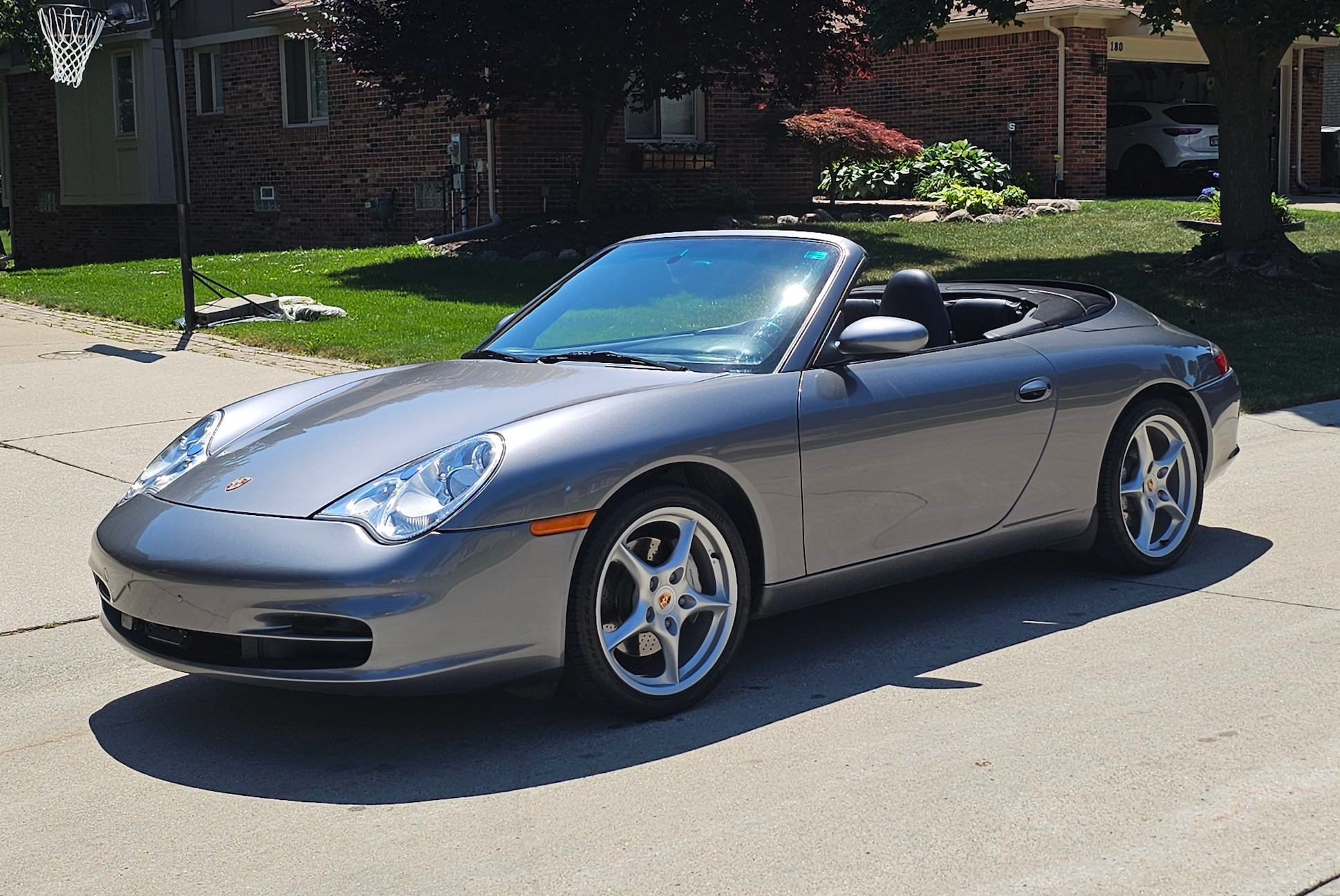 35k-Mile 2003 Porsche 911 Carrera 4 Cabriolet