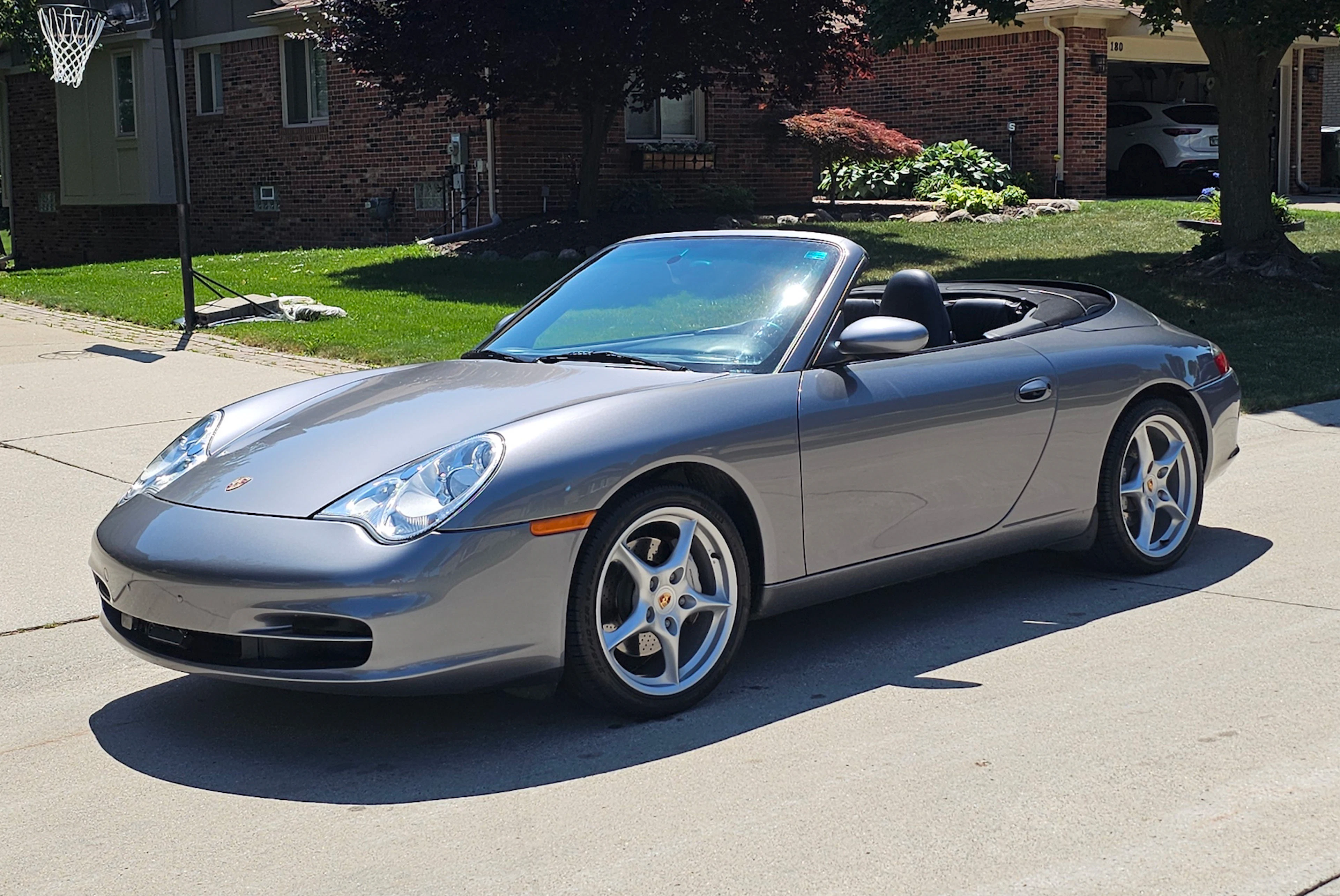 35k-Mile 2003 Porsche 911 Carrera 4 Cabriolet