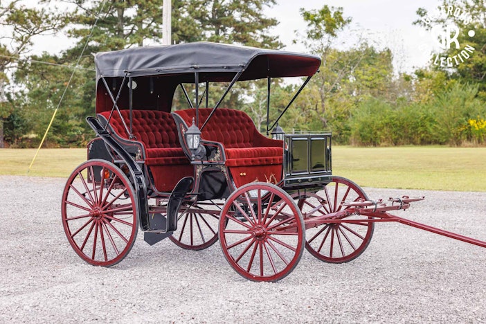 Antique-Style Horse-Drawn Carriage