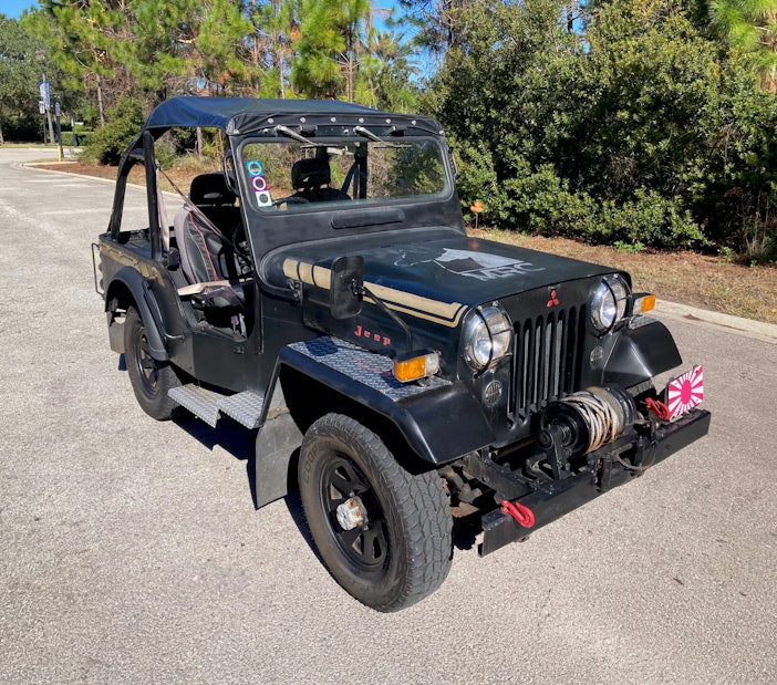 1984 Mitsubishi Jeep J54 Diesel