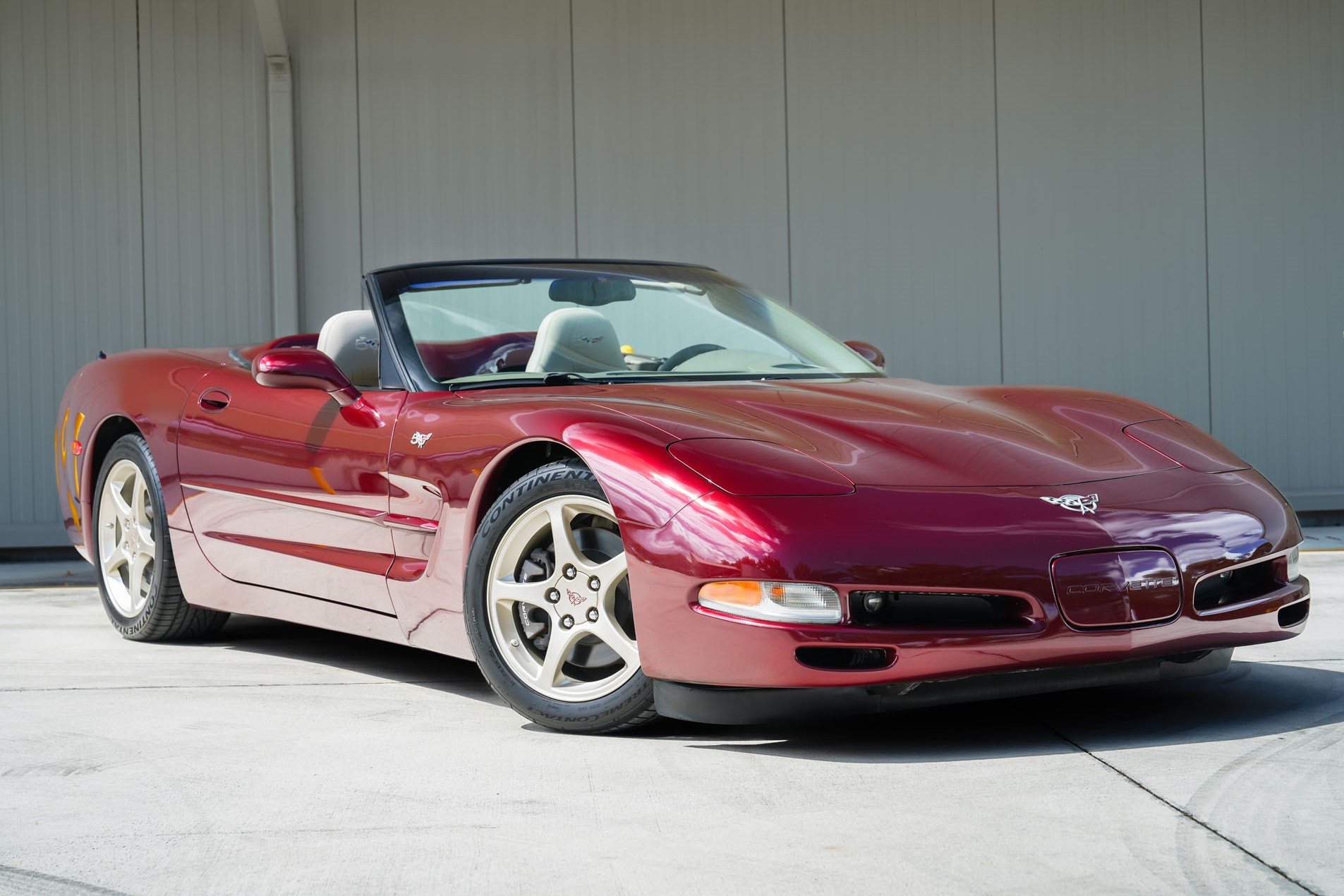 6,400-Mile 2003 Chevrolet 50th Anniversary Corvette Convertible 