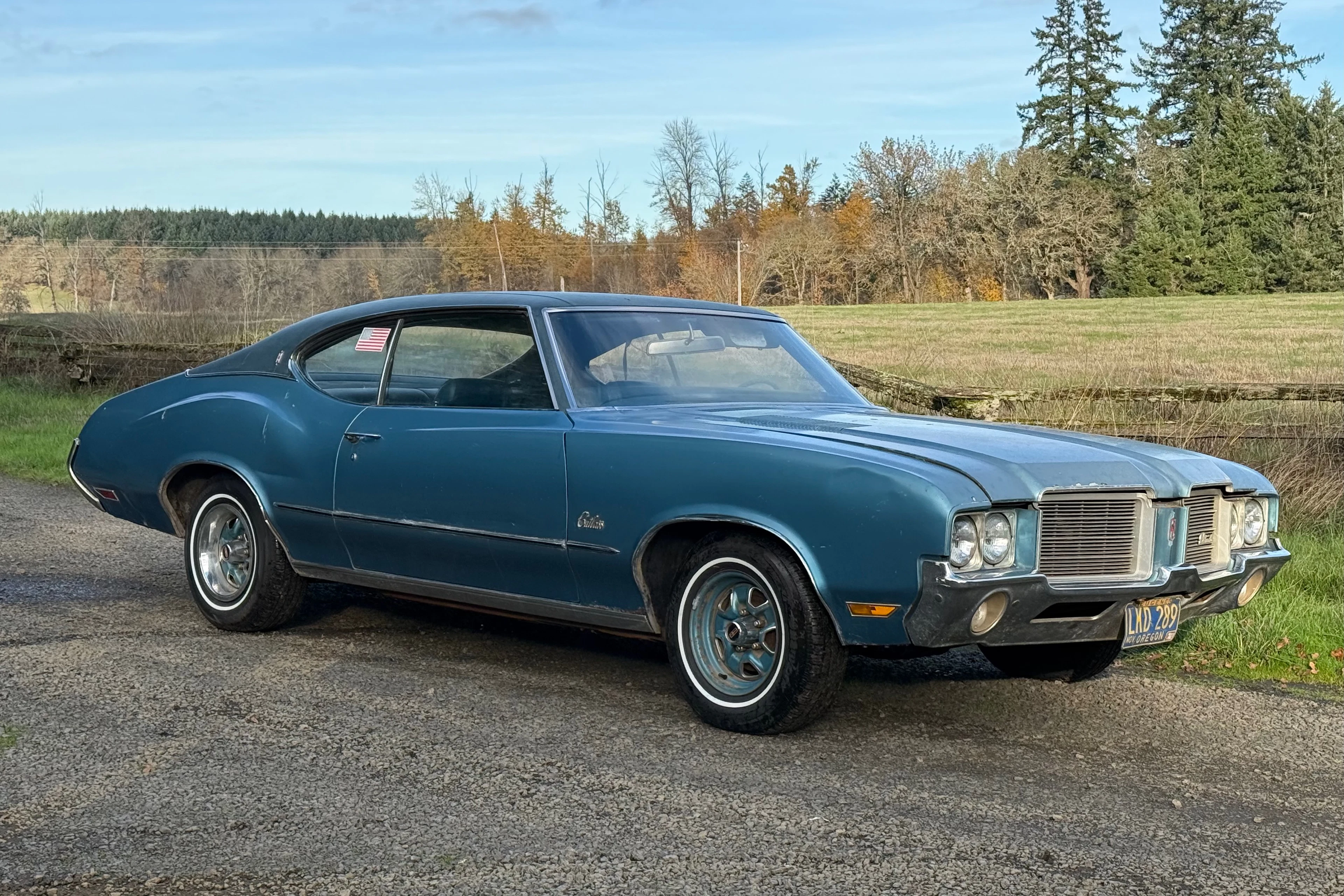 One-Family-Owned 1971 Oldsmobile Cutlass S Coupe