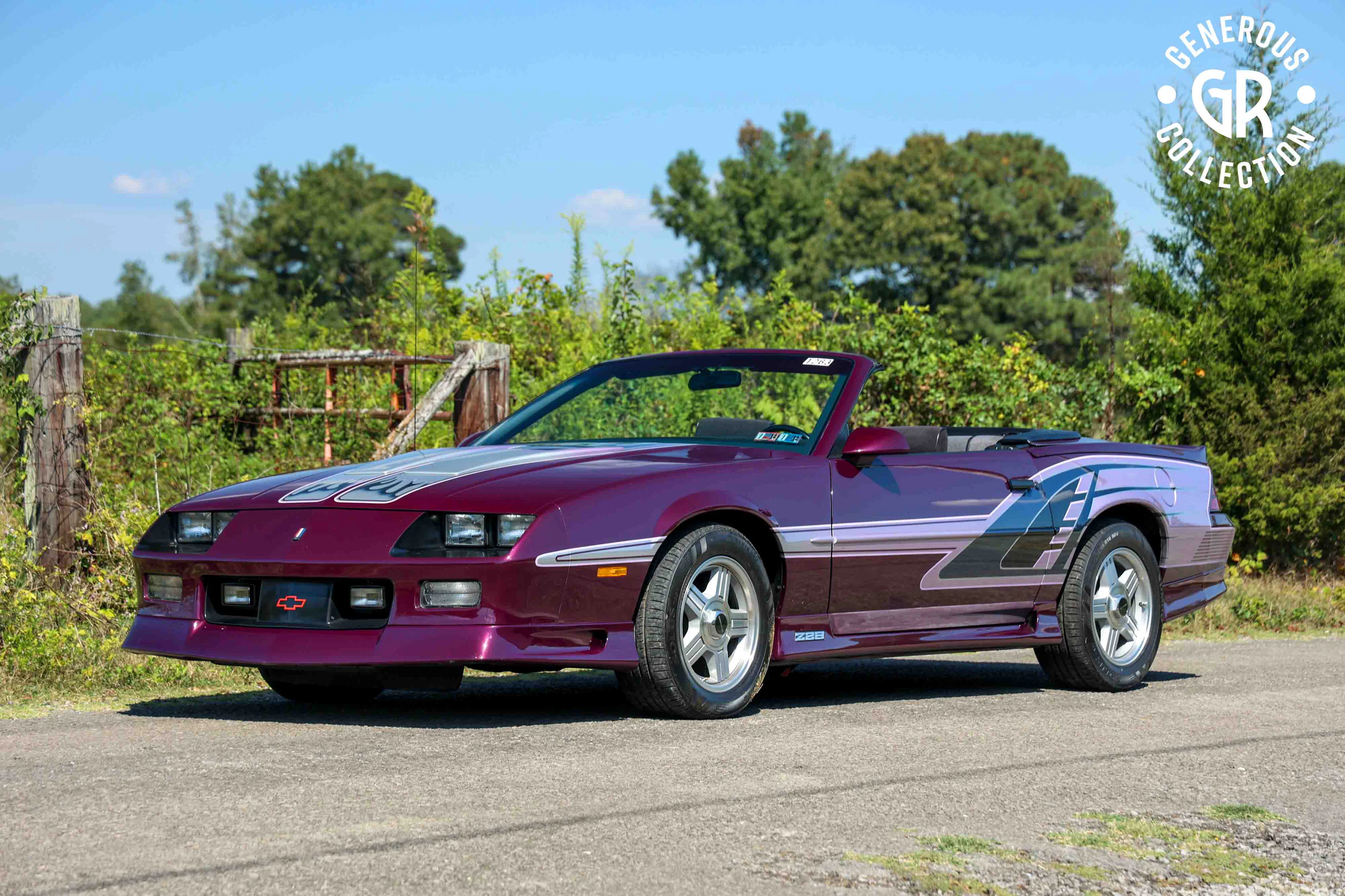 1992 Chevrolet Camaro Z28 Convertible 25th Anniversary Edition