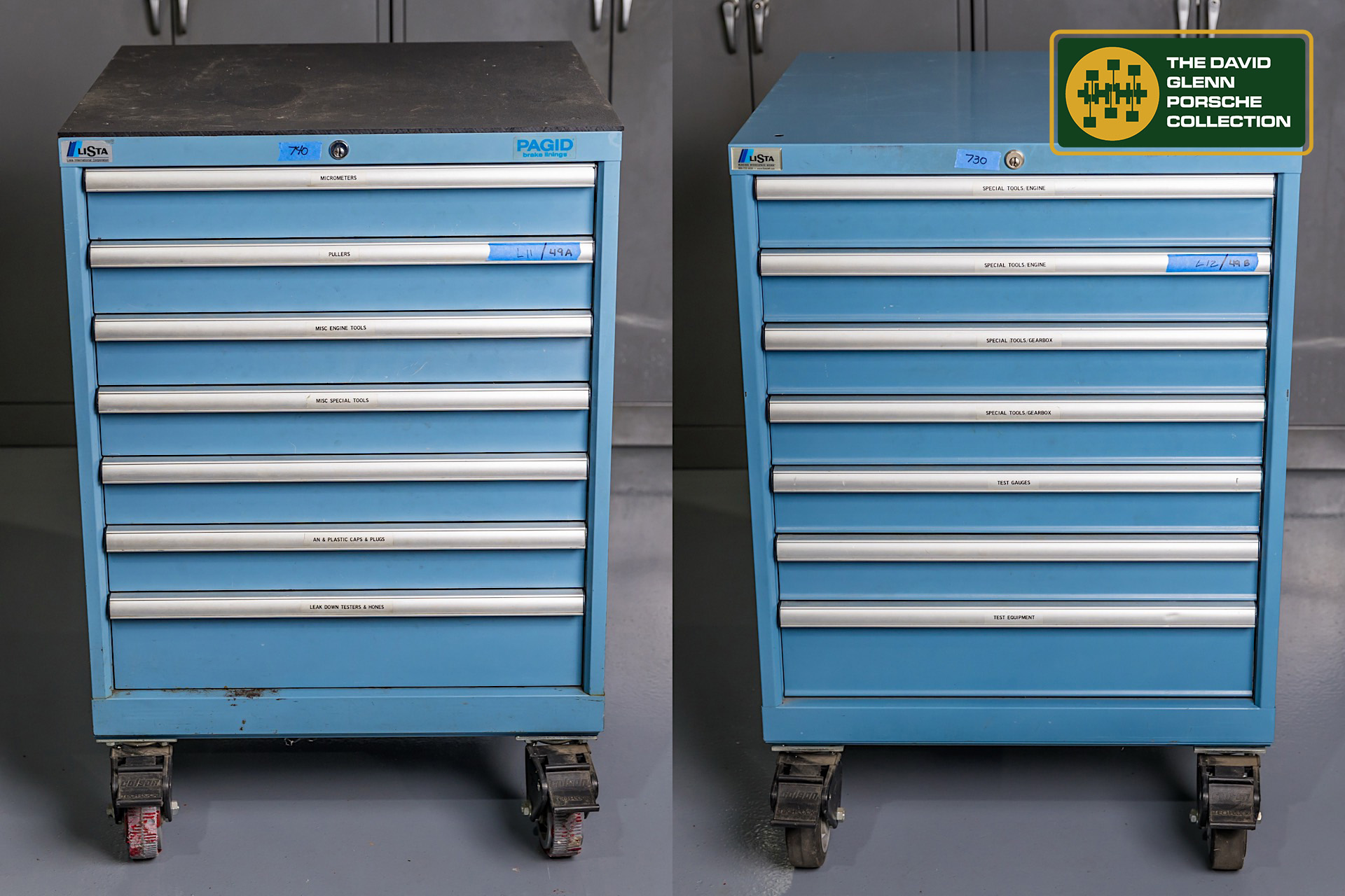 Lista 7-Drawer Cabinets (2) and Tools (Lot 6)