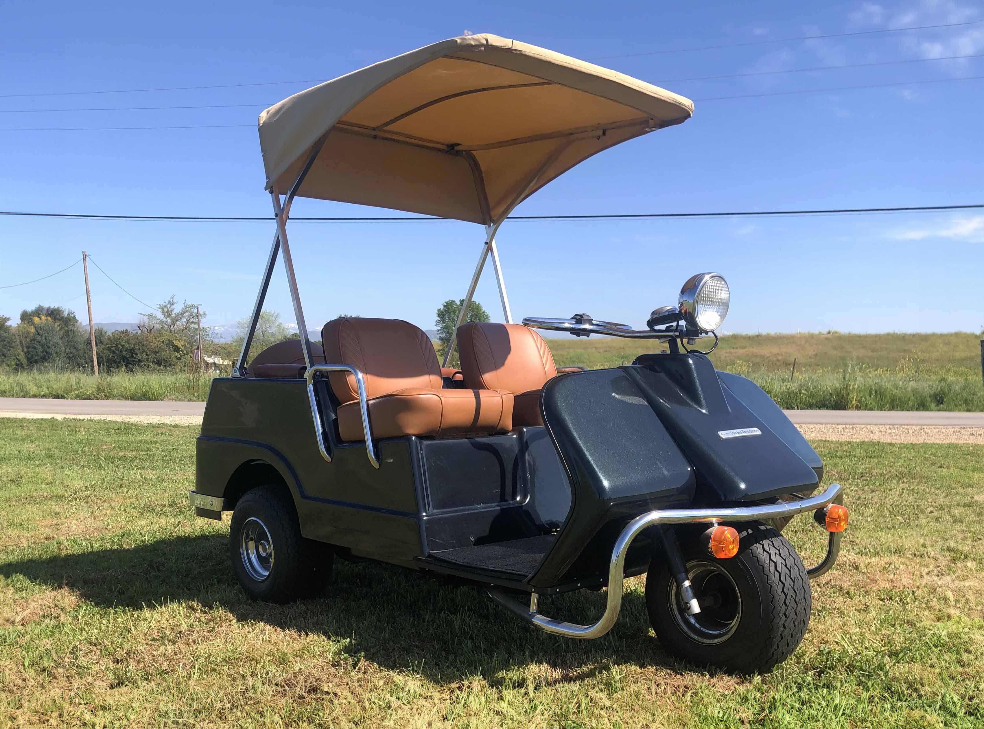 1973 AMF Harley-Davidson Model D Golf Cart