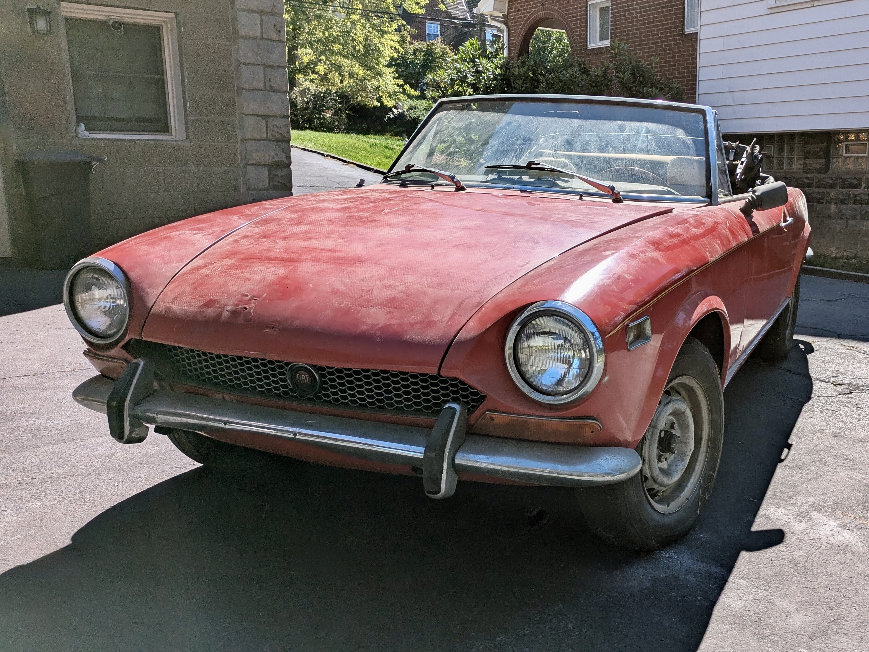 37-Years-Owned 1972 Fiat 124 Spider Project
