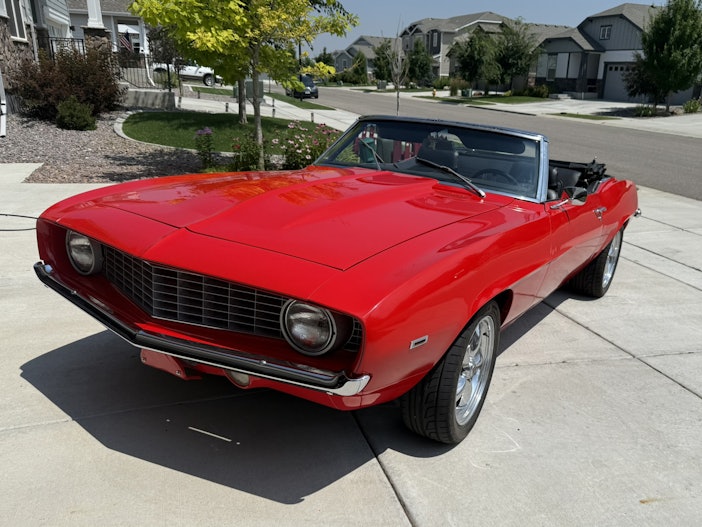 Modified 1969 Chevrolet Camaro Convertible