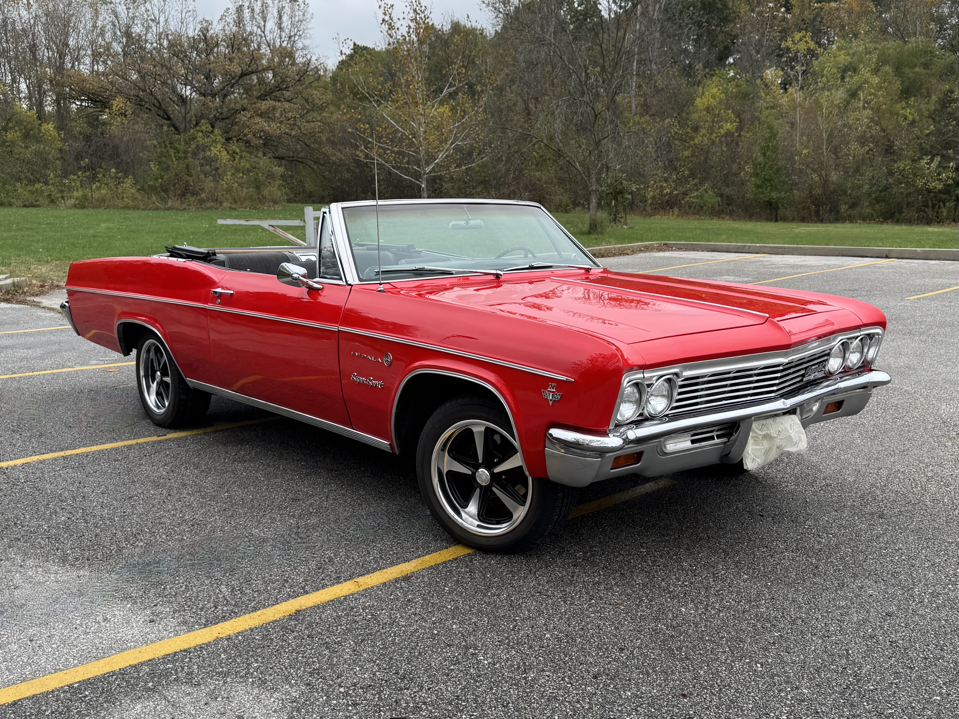 Fuel-Injected 350-Powered 1966 Chevrolet Impala SS Convertible