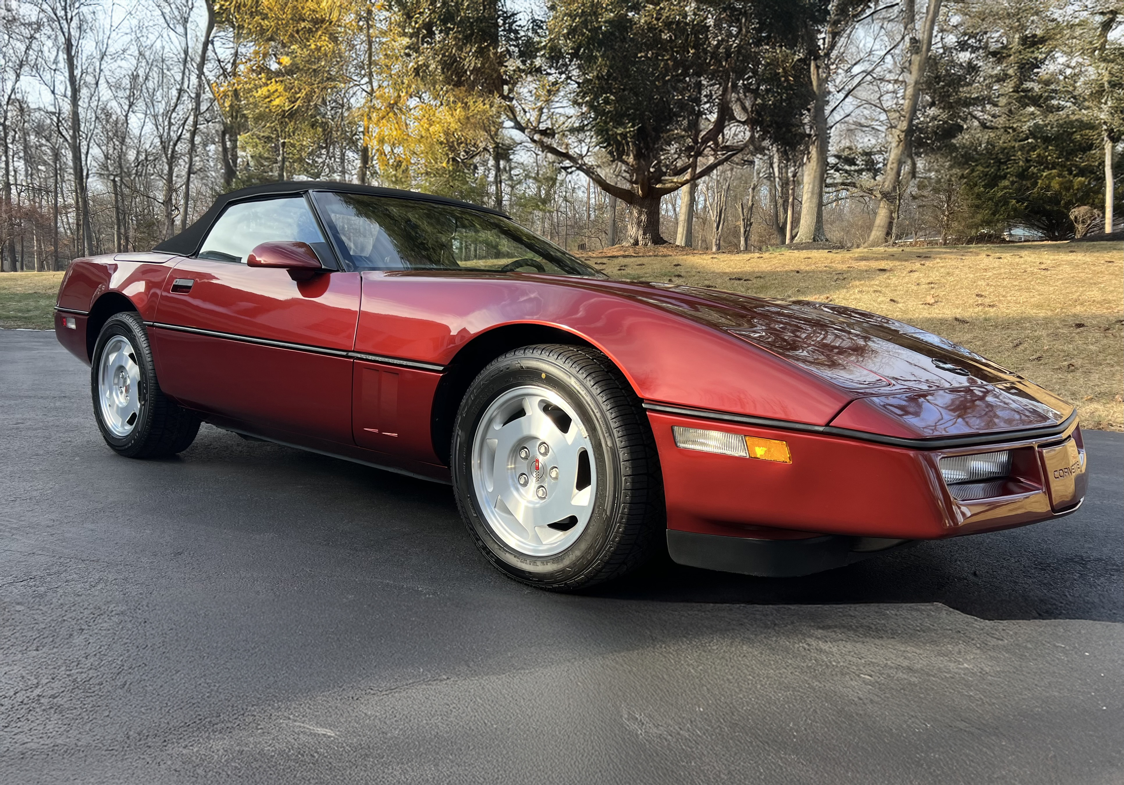 3,400-Mile 1988 Chevrolet Corvette Convertible