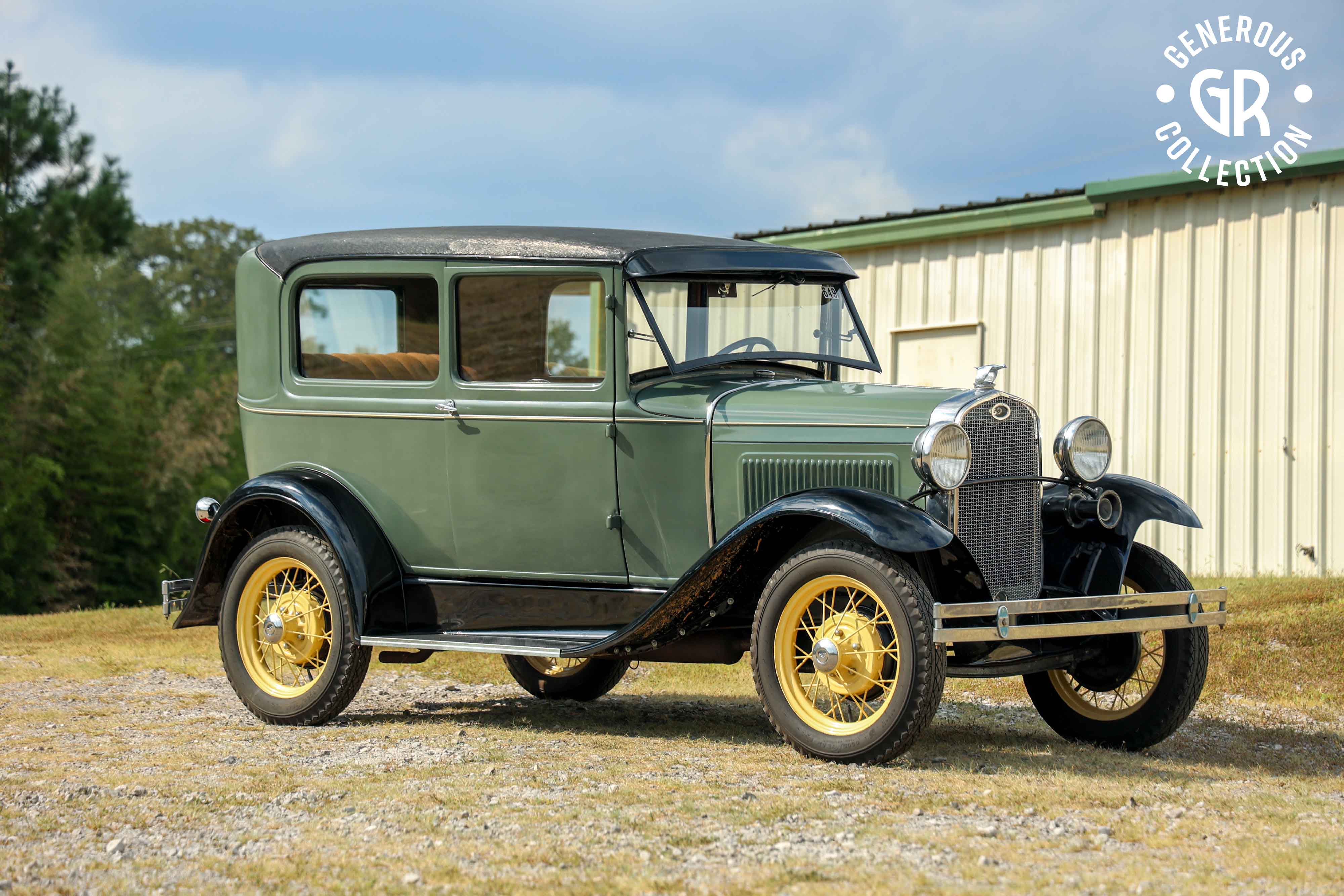 1931 Ford Model A Deluxe Tudor Sedan 
