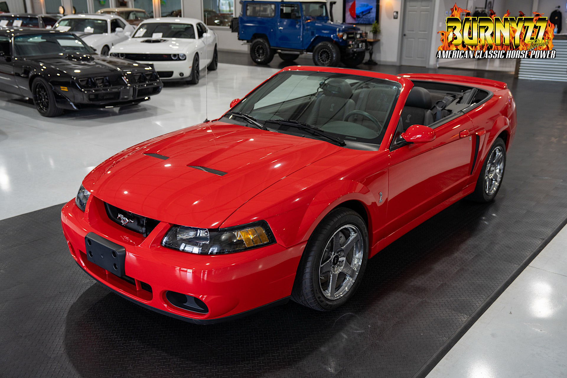 186-Mile 2004 Ford Mustang SVT Cobra Convertible