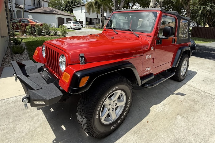 36k-Mile 2006 Jeep Wrangler X 4.0 6-Speed