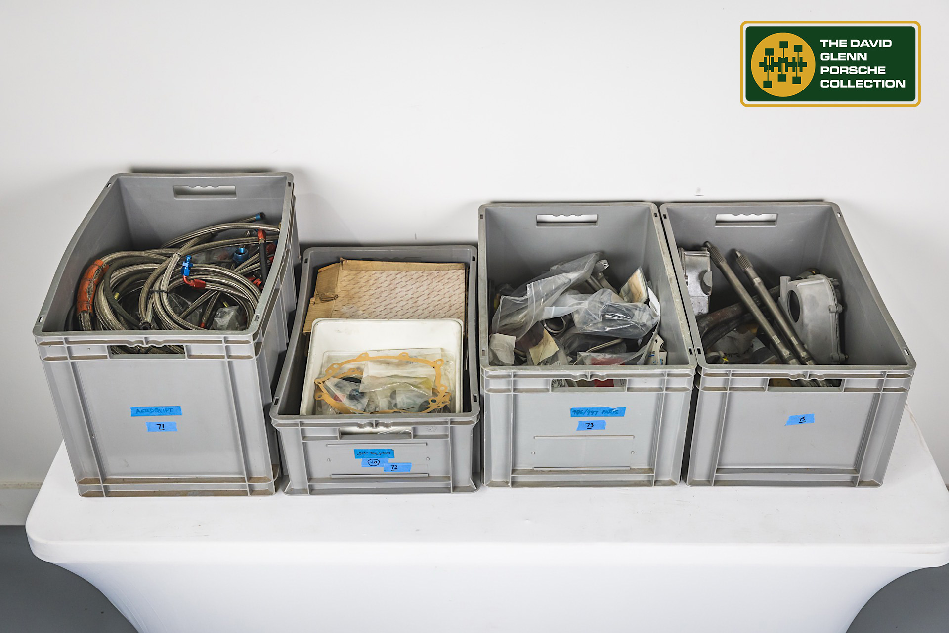 Aeroquip Hose, Fittings, and Misc. Porsche Parts (Lot 20)