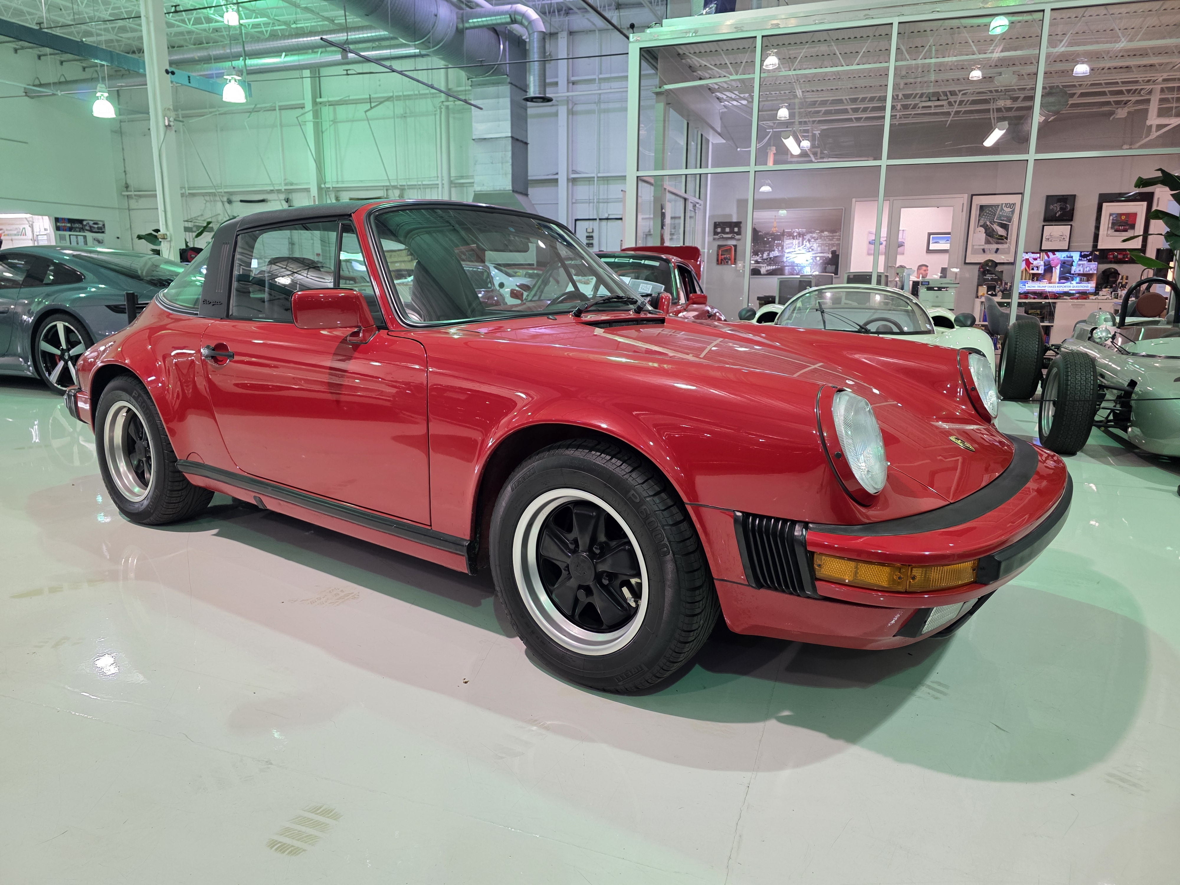 24k-Mile 1987 Porsche 911 Carrera Targa 5-Speed