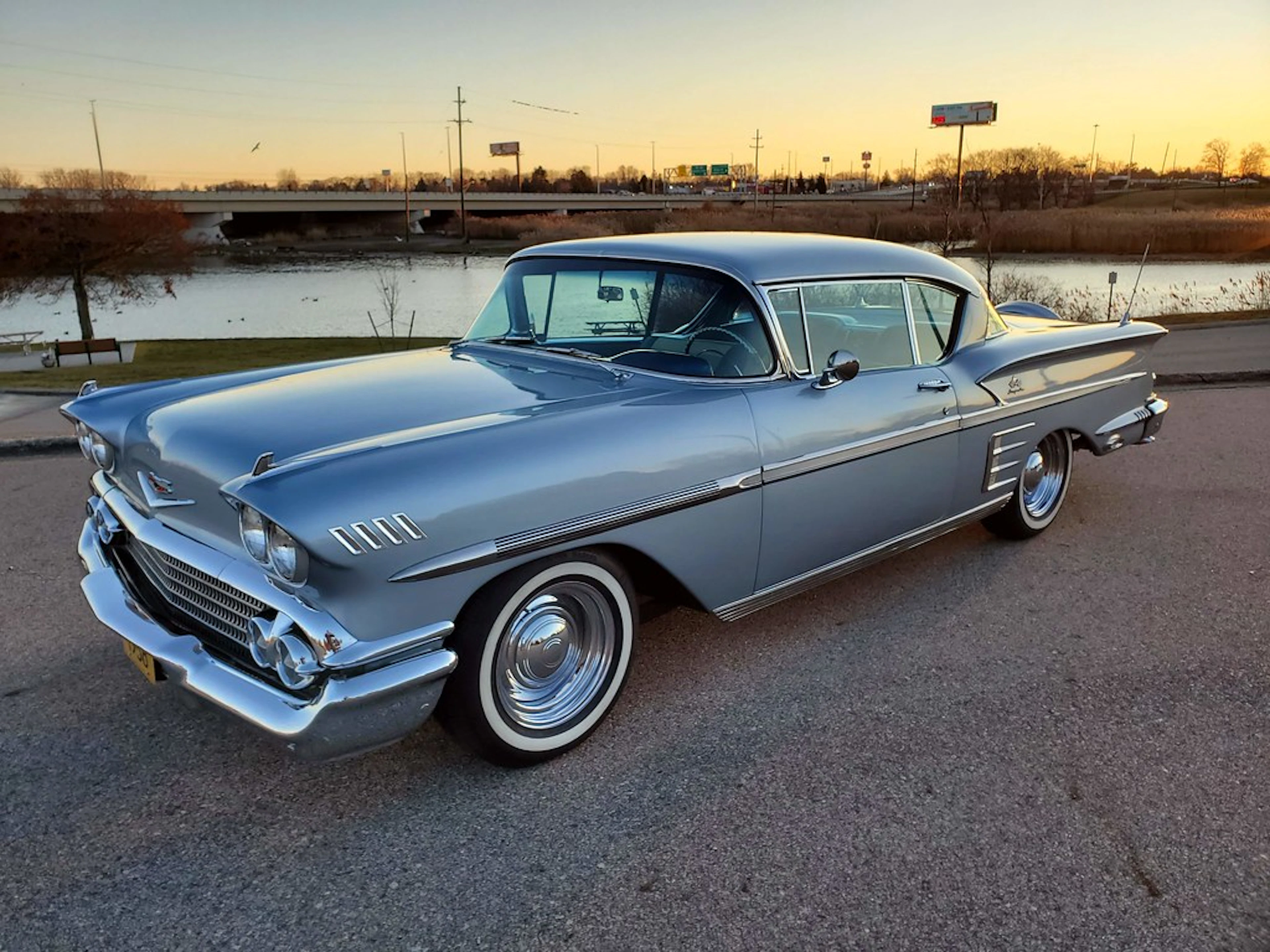 Modified 1958 Chevrolet Bel Air Impala Sport Coupe