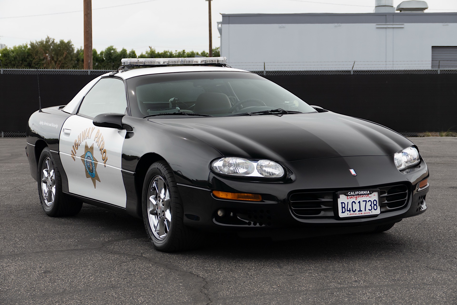 2002 Chevrolet Camaro B4C Special Service Police Package