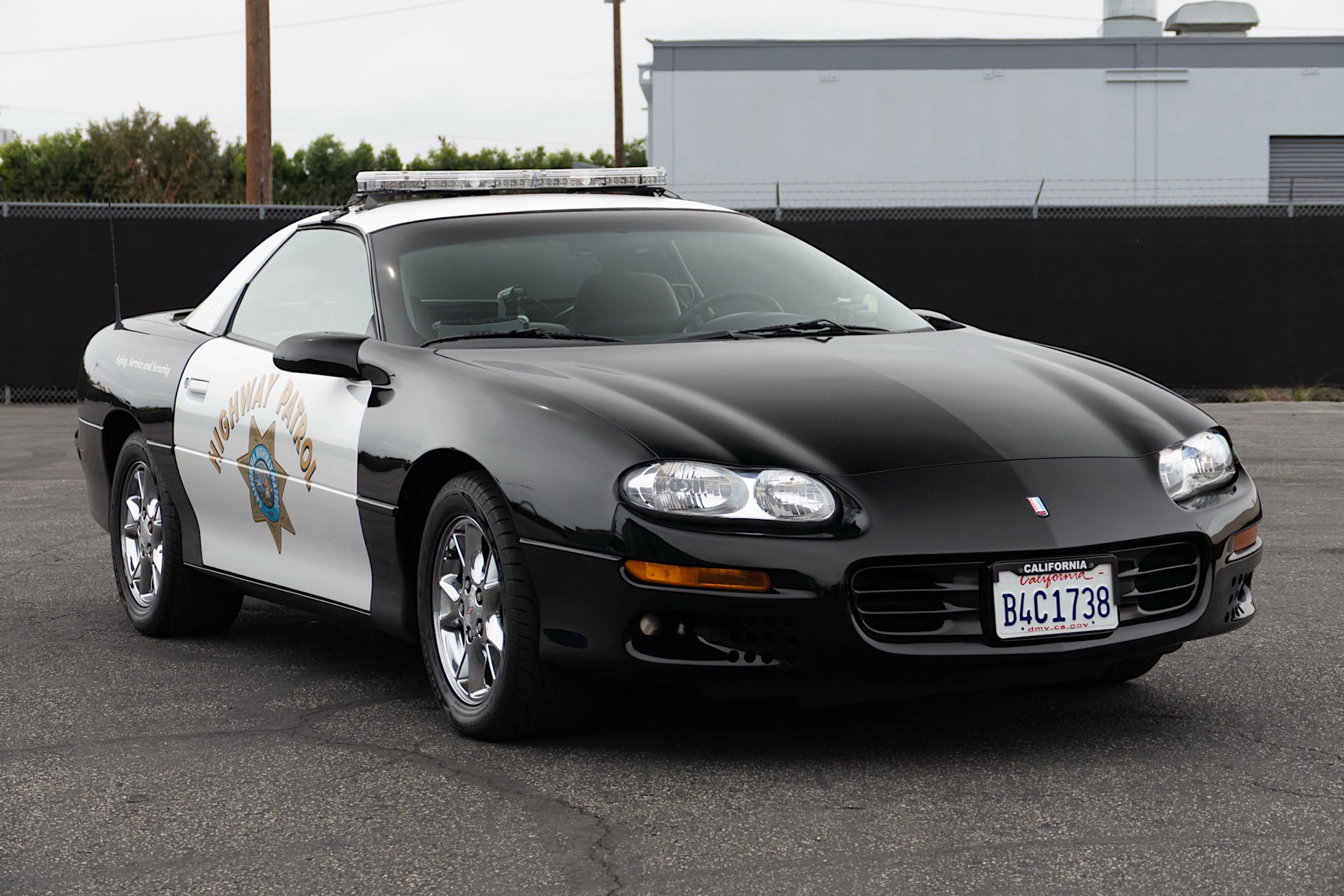 2002 Chevrolet Camaro B4C Special Service Police Package