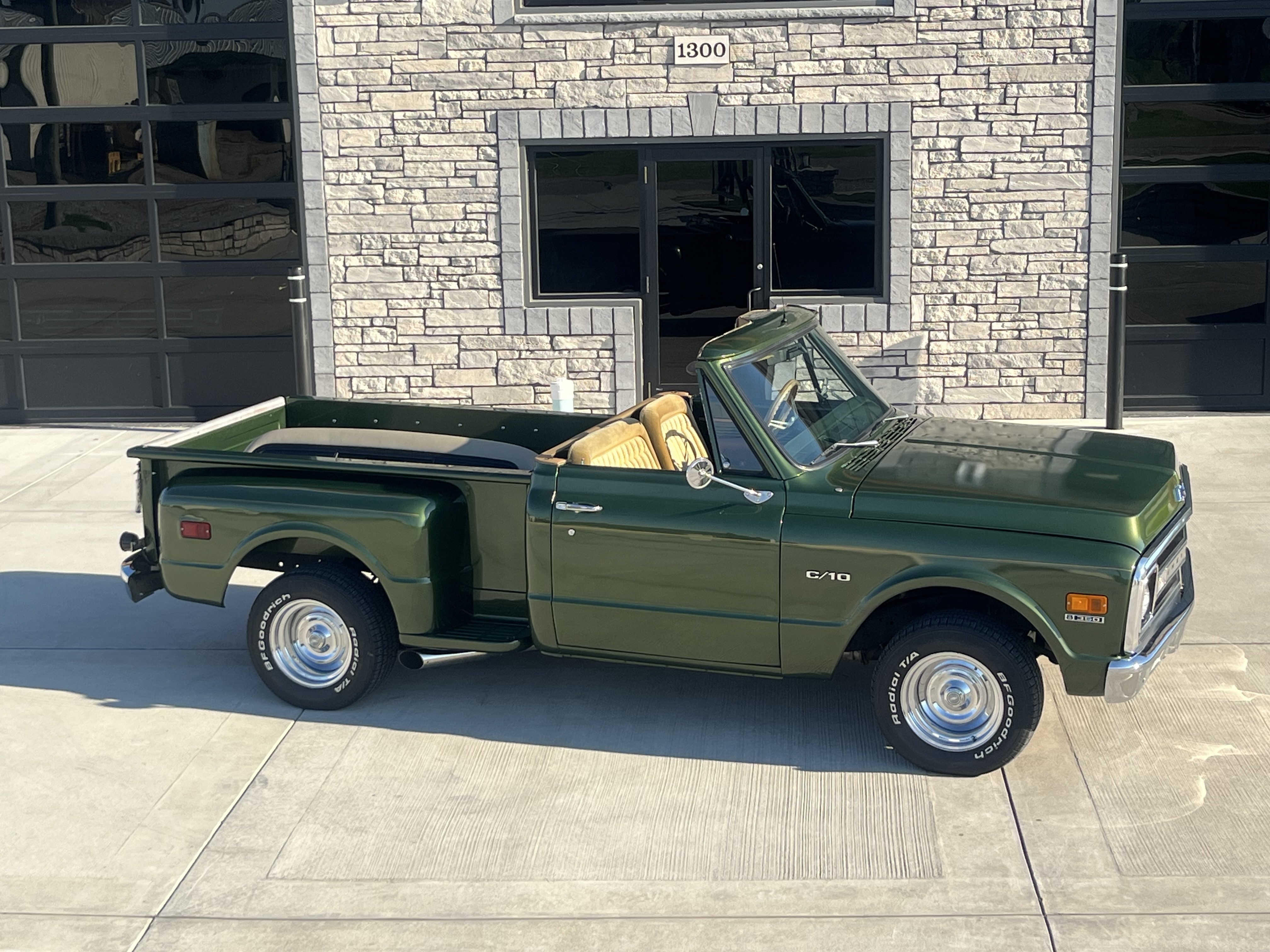 350-Powered 1969 Chevrolet C10 Stepside Convertible Pickup 3-Speed