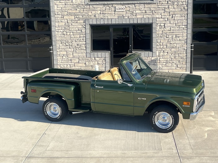 350-Powered 1969 Chevrolet C10 Stepside Convertible Pickup 3-Speed