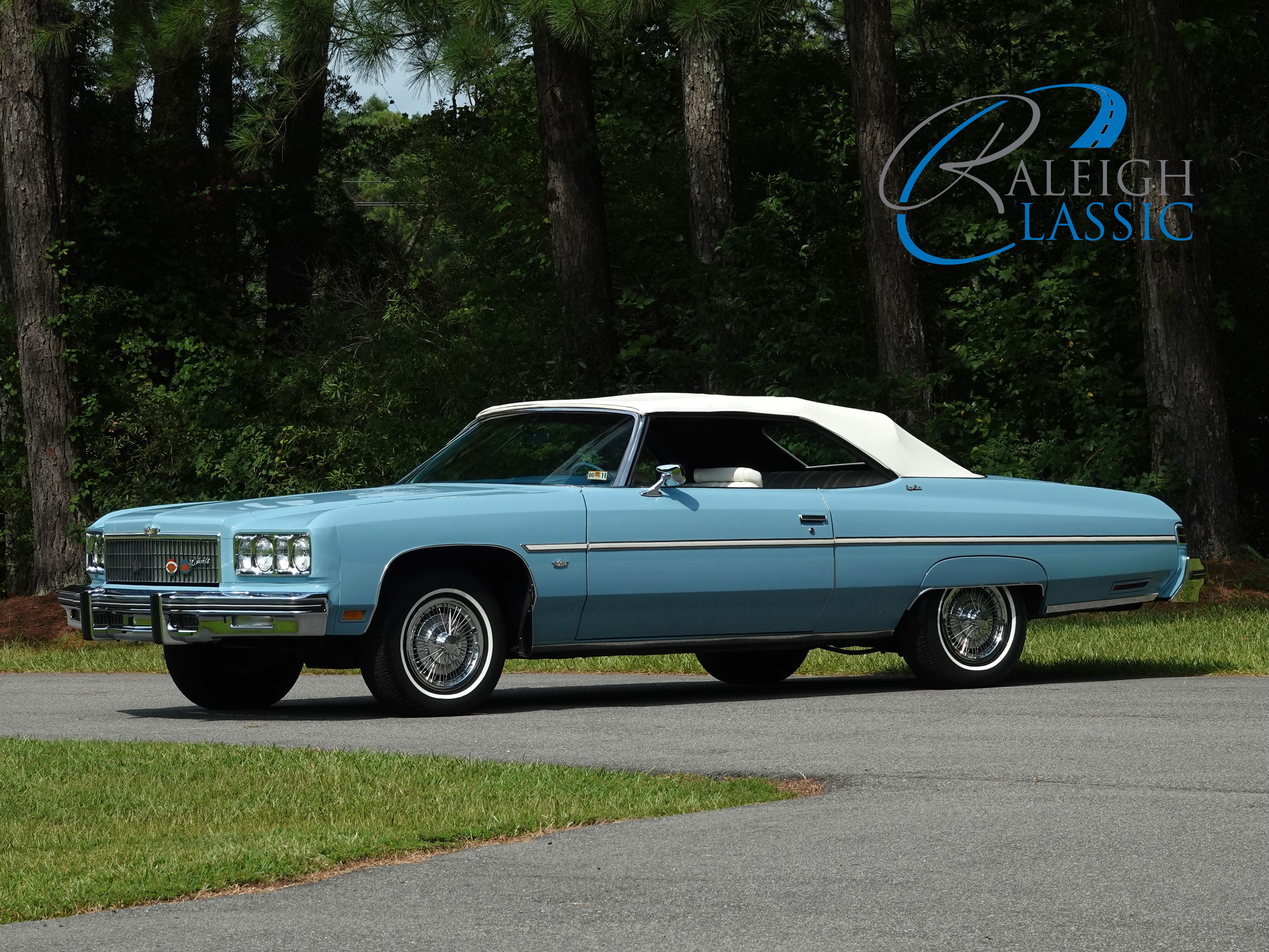 17k-Mile 1975 Chevrolet Caprice Classic Convertible for sale