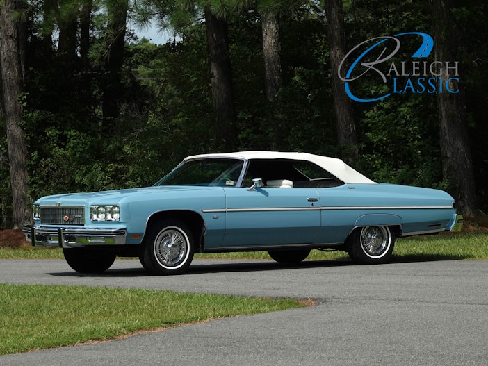 17k-Mile 1975 Chevrolet Caprice Classic Convertible