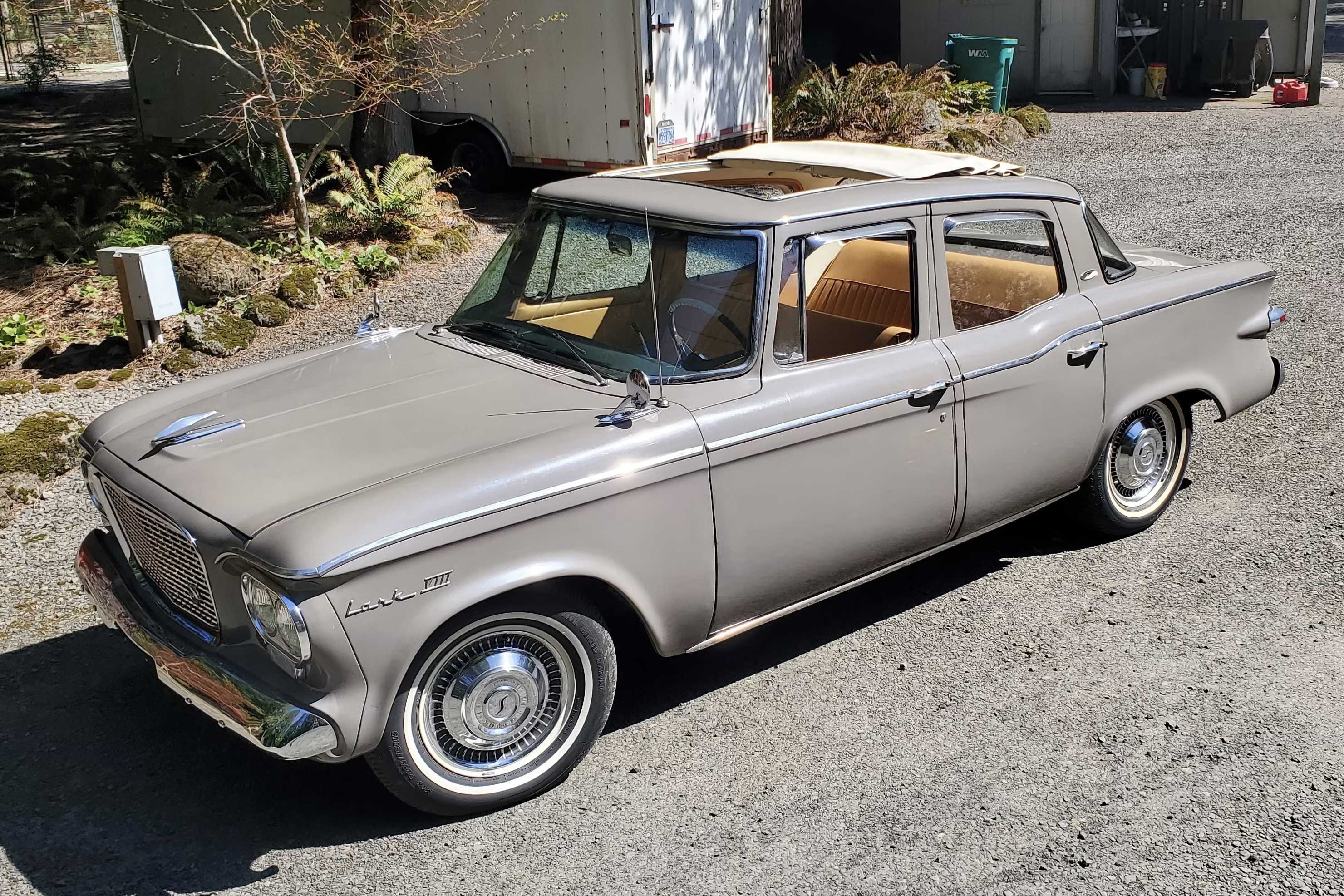 1961 Studebaker Lark Regal Skytop 259 Four-Door Sedan 