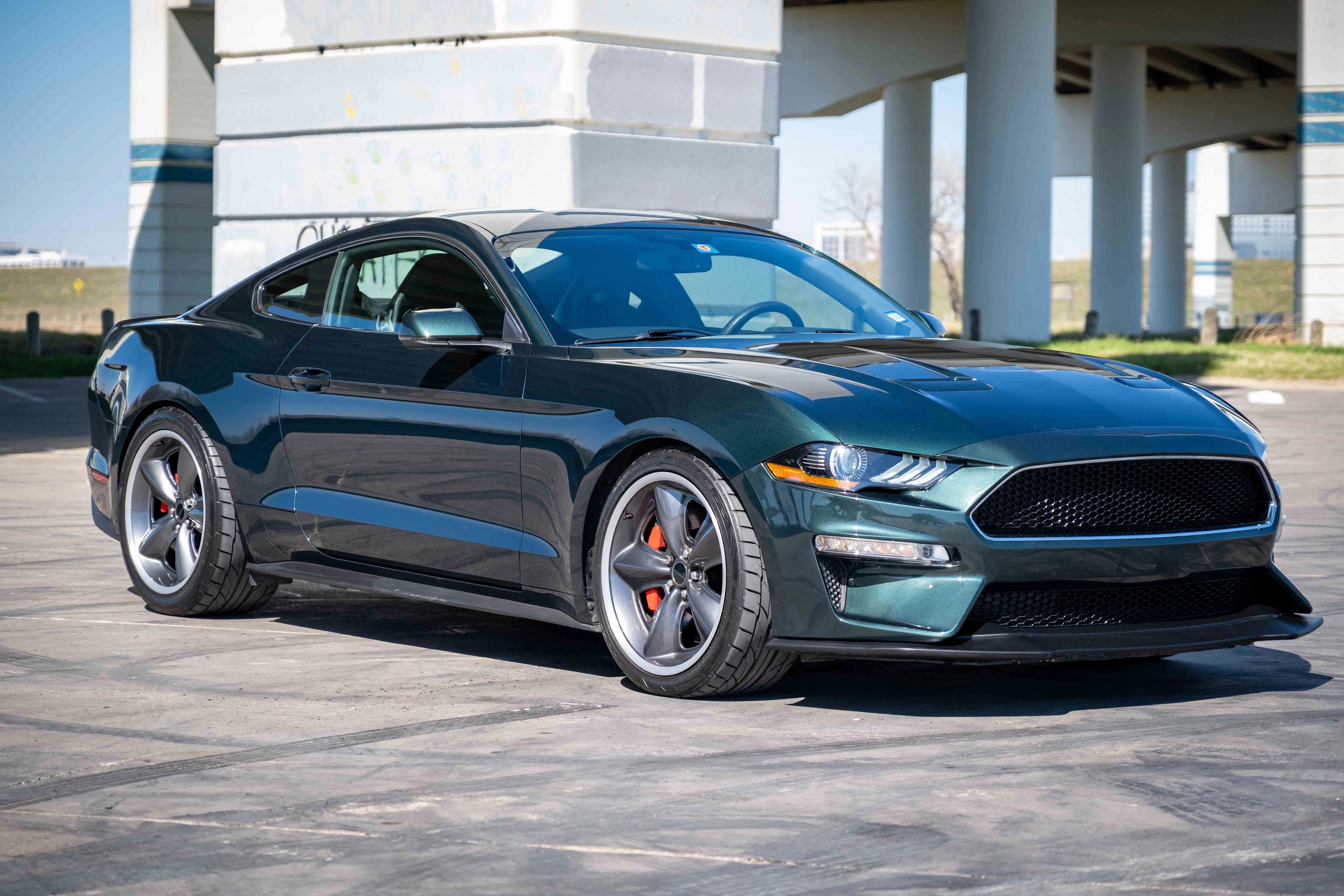 9k-Mile 2019 Ford Mustang Bullitt Steeda Steve McQueen Edition