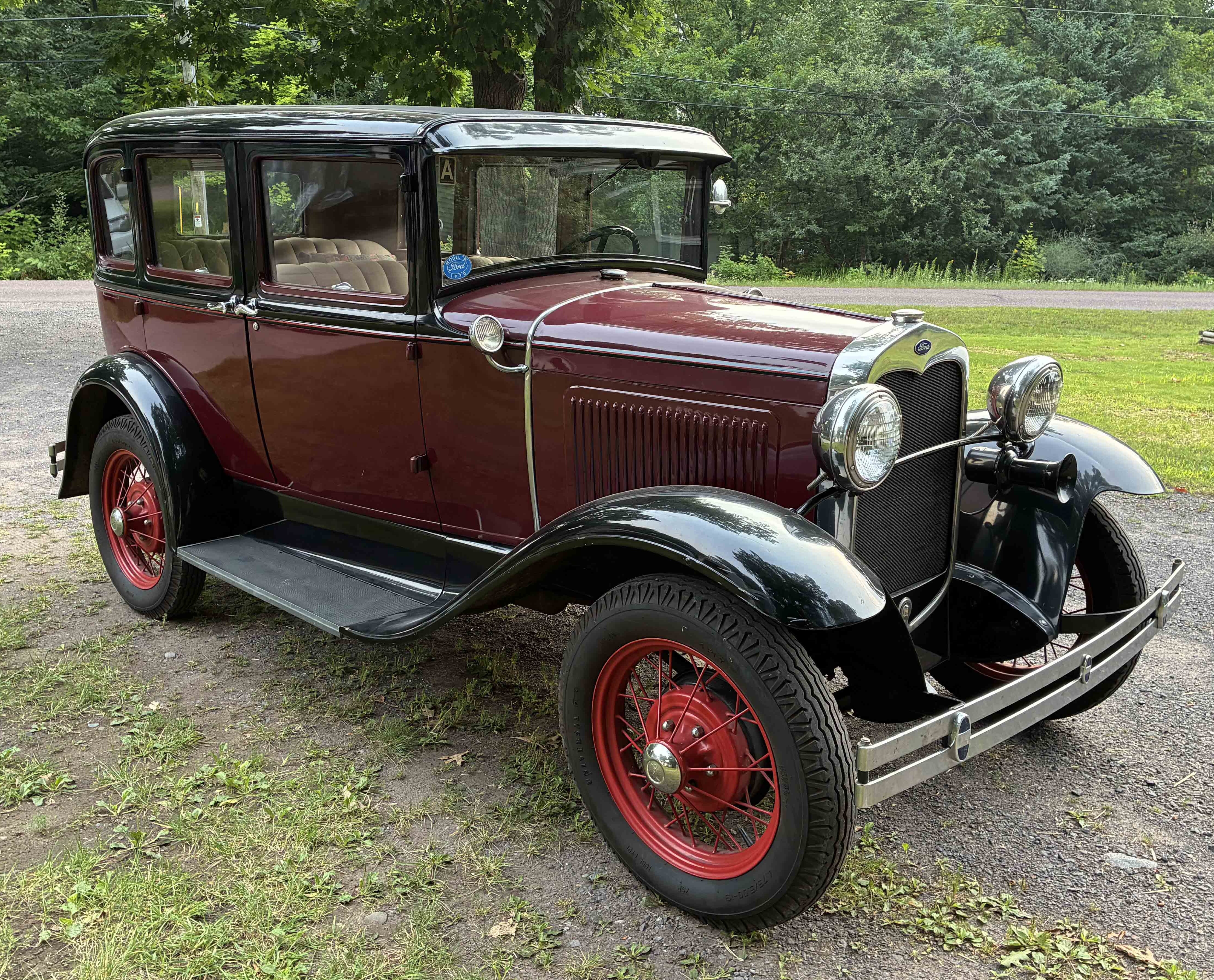 63-Years-Family-Owned 1930 Ford Model A Fordor Sedan 