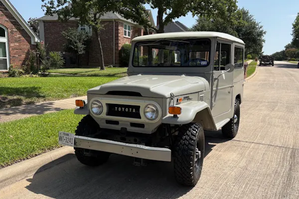 1972 Toyota Land Cruiser FJ40: market value and price history