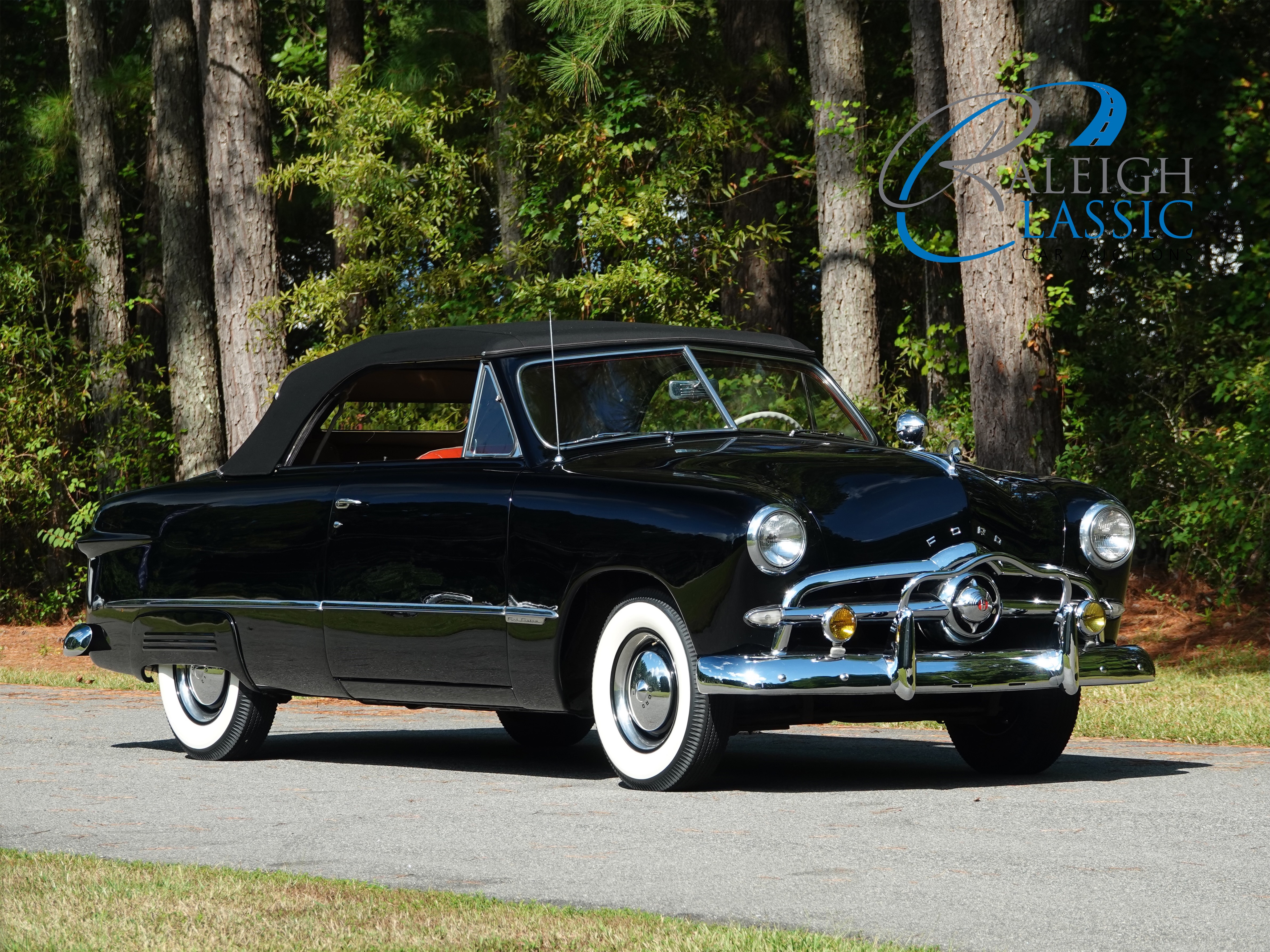 24k-Mile 1949 Ford Custom Convertible
