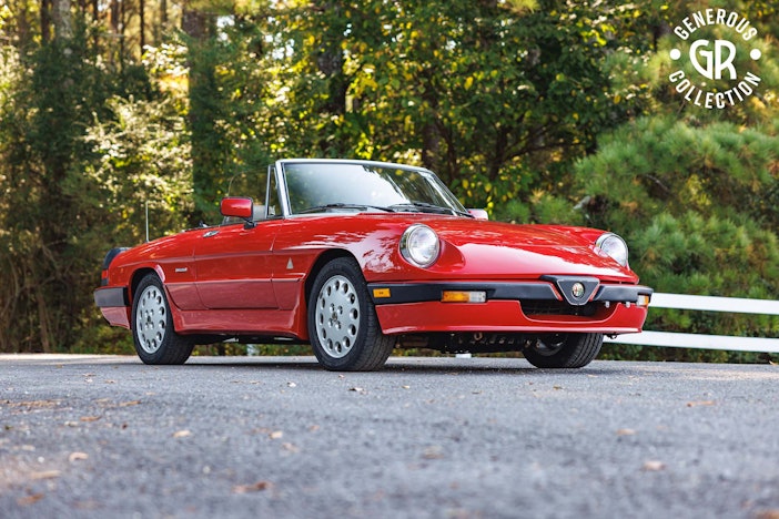 60k-Mile 1987 Alfa Romeo Spider Quadrifoglio