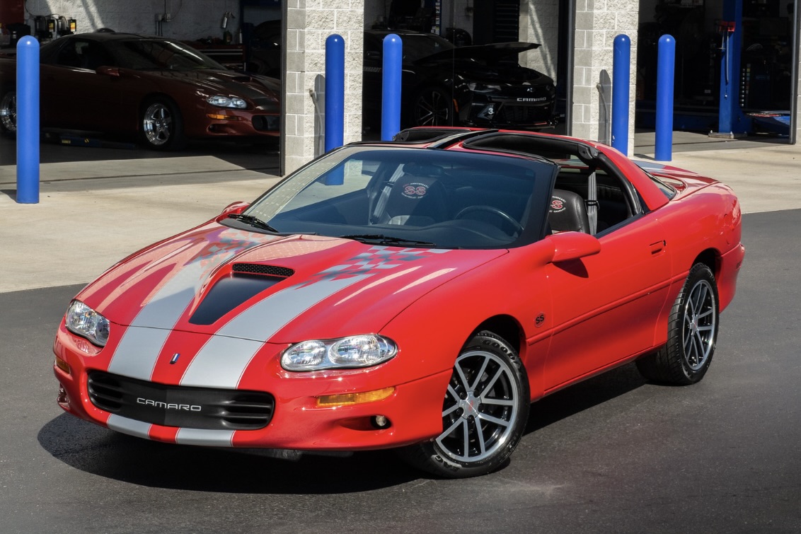 10k-Mile 2002 Chevrolet Camaro SS Coupe 35th Anniversary 6-Speed