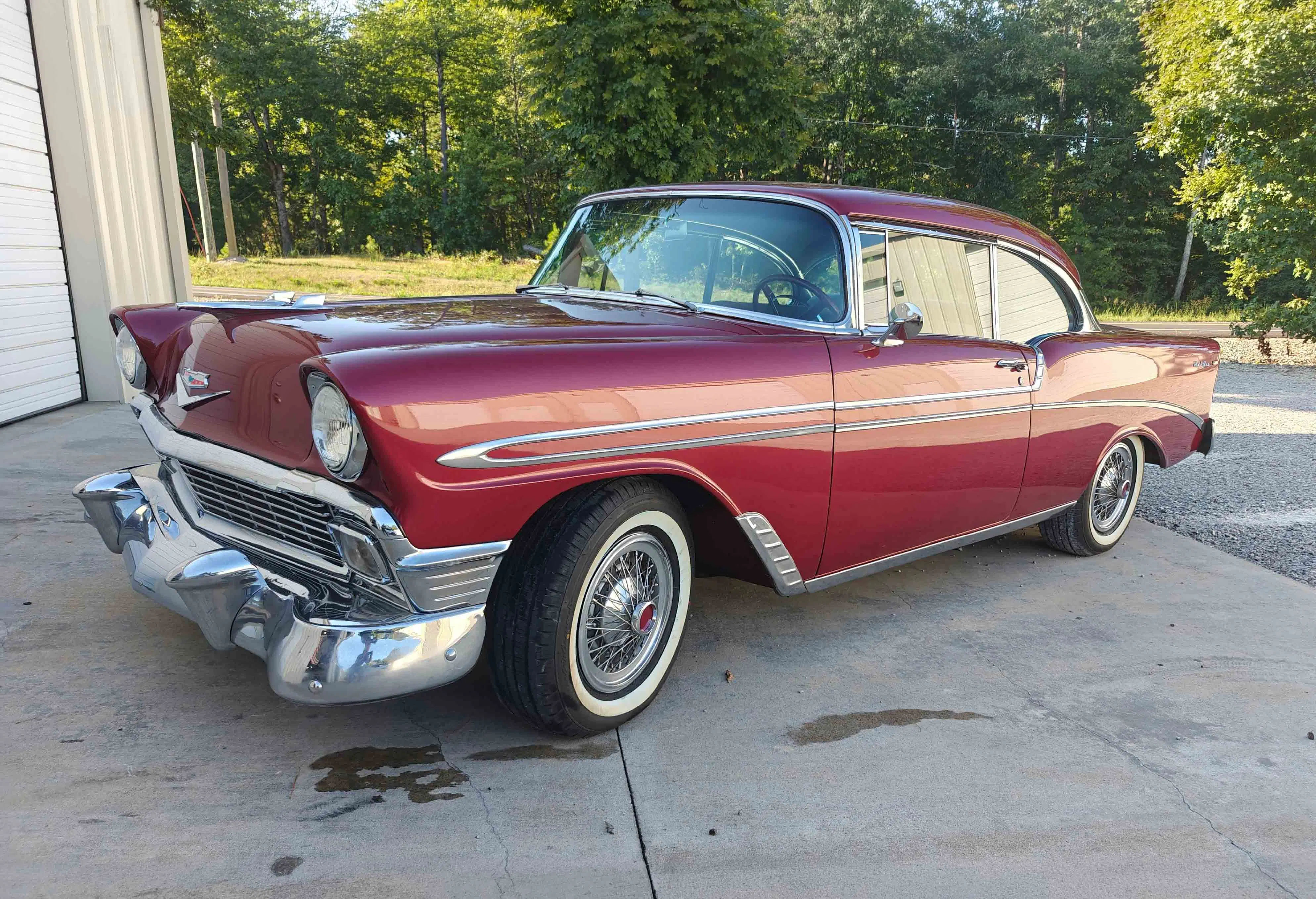 Fuel-Injected 350-Powered 1956 Bel Air 2-Door Hardtop