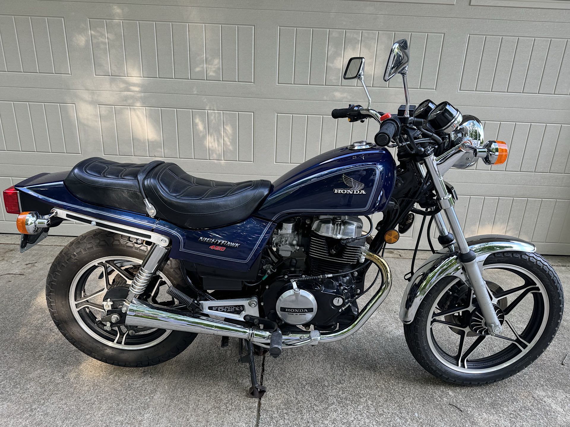 2,684-Mile 1985 Honda CB450SC Nighthawk 