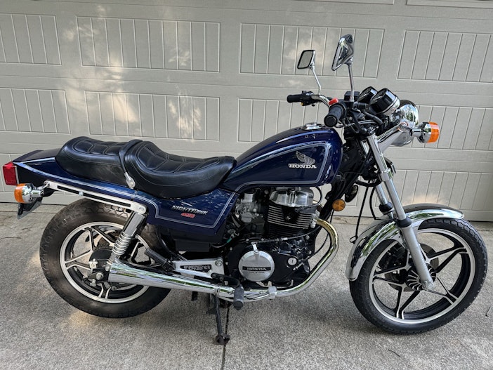 2,684-Mile 1985 Honda CB450SC Nighthawk 