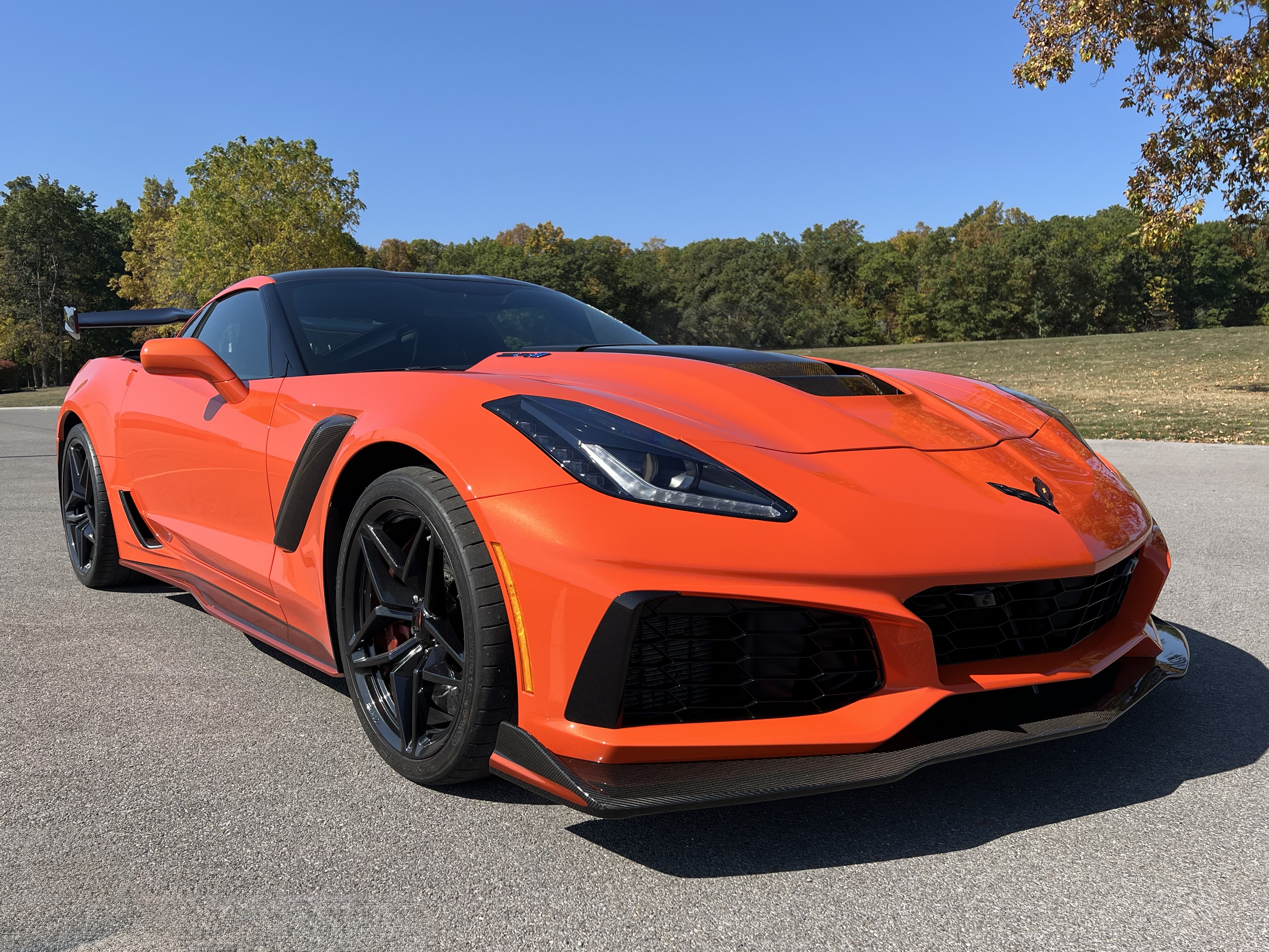 9k-Mile One-Owner 2019 Chevrolet Corvette ZR1 Coupe 3ZR ZTK 7-Speed