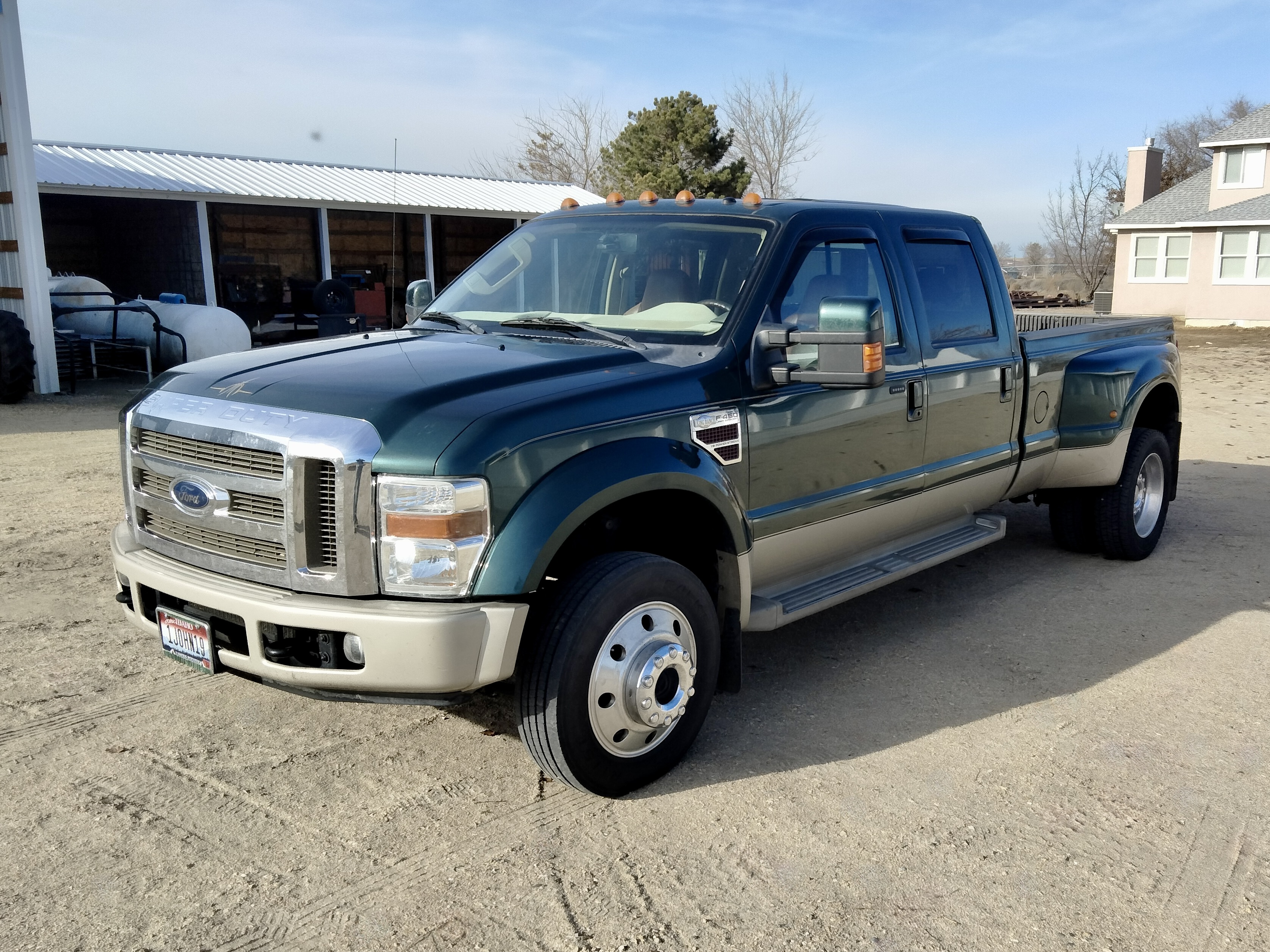 2008 Ford F-450 Super Duty King Ranch Crew Cab Diesel Dually 4x4