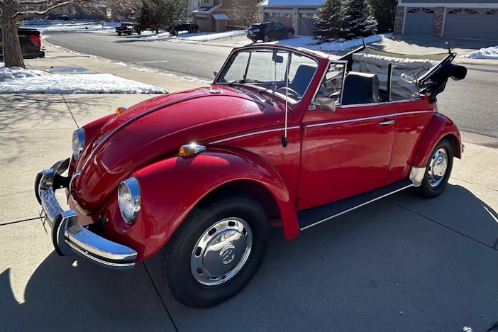 1.6L-Powered 1969 Volkswagen Beetle Convertible