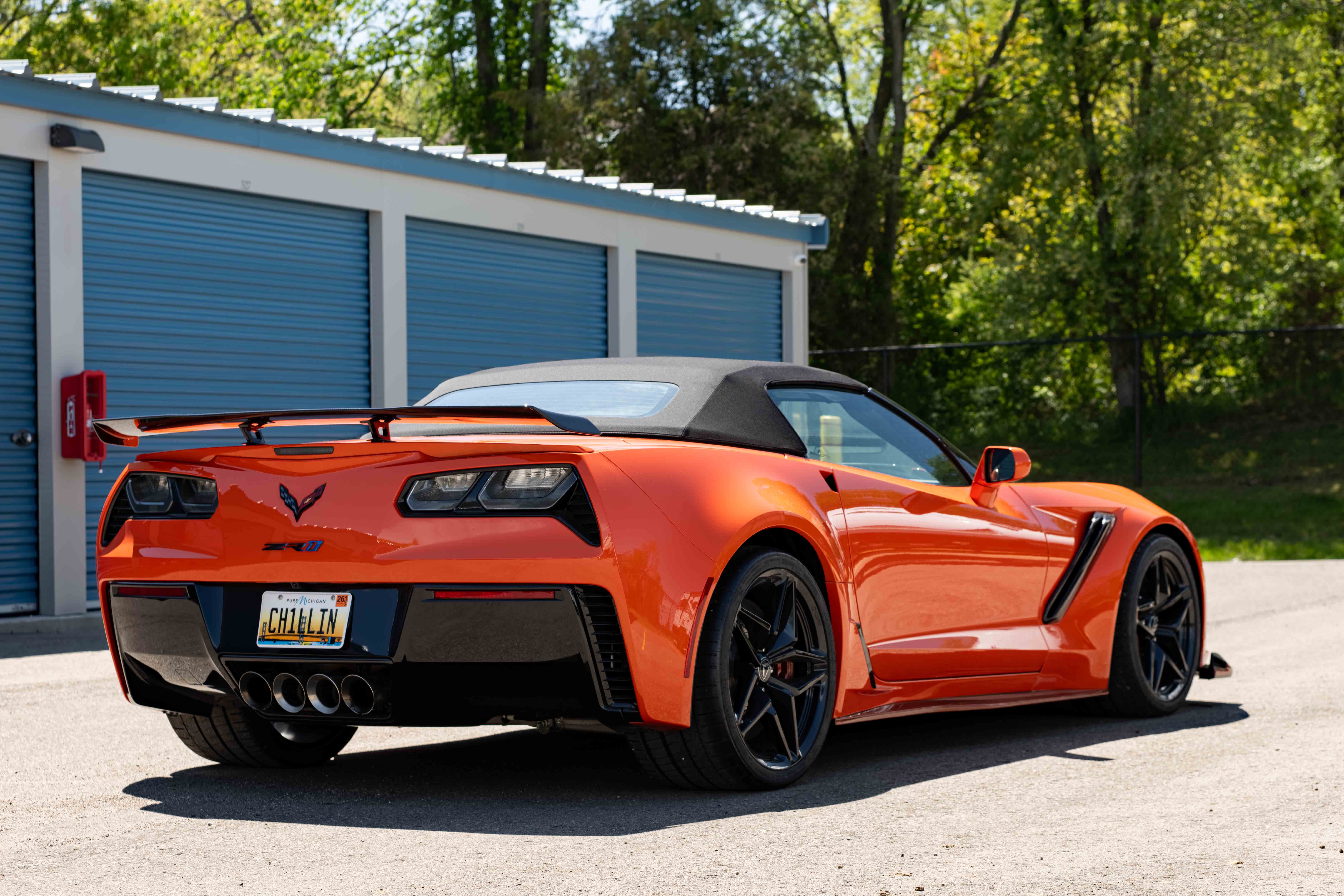 One-Owner 92-Mile 2019 Chevrolet Corvette ZR1 Convertible for sale